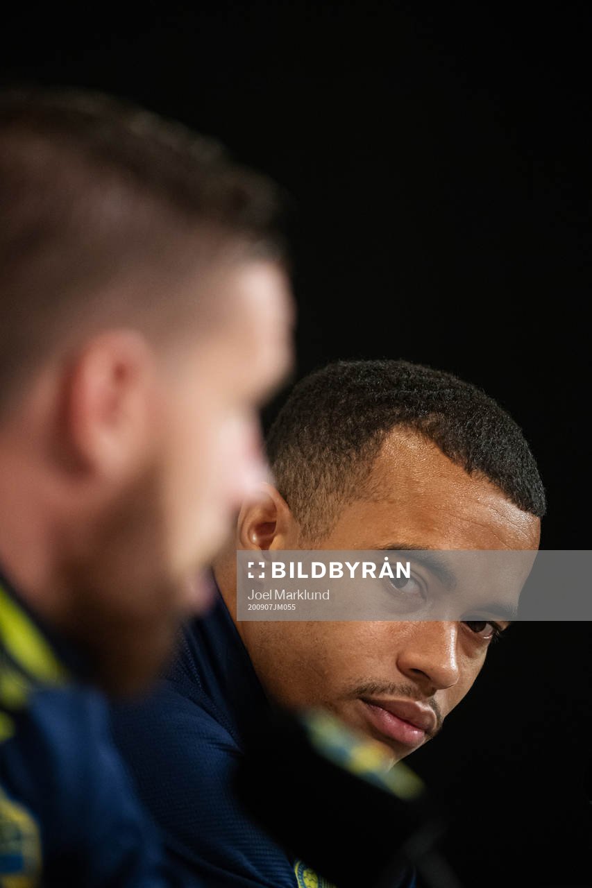 Robin Quaison of the Swedish national football team
