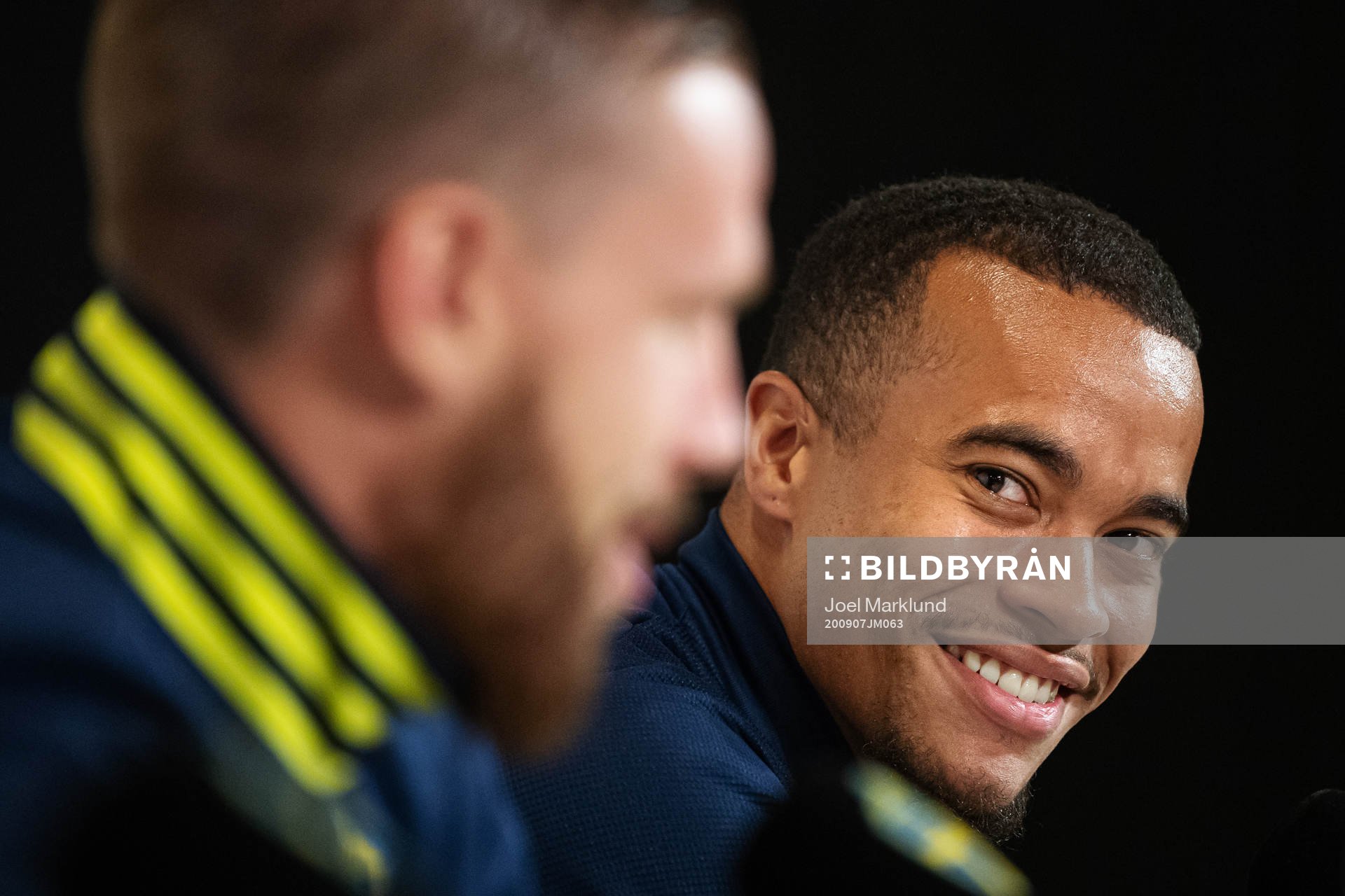 Robin Quaison of the Swedish national football team