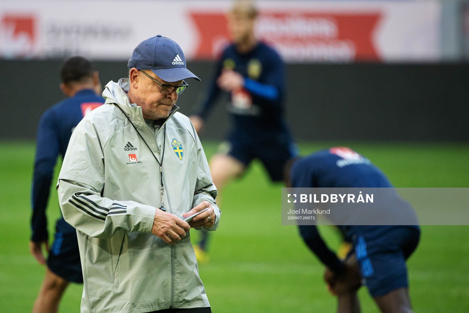 Head coach Janne Andersson of the Swedish national football