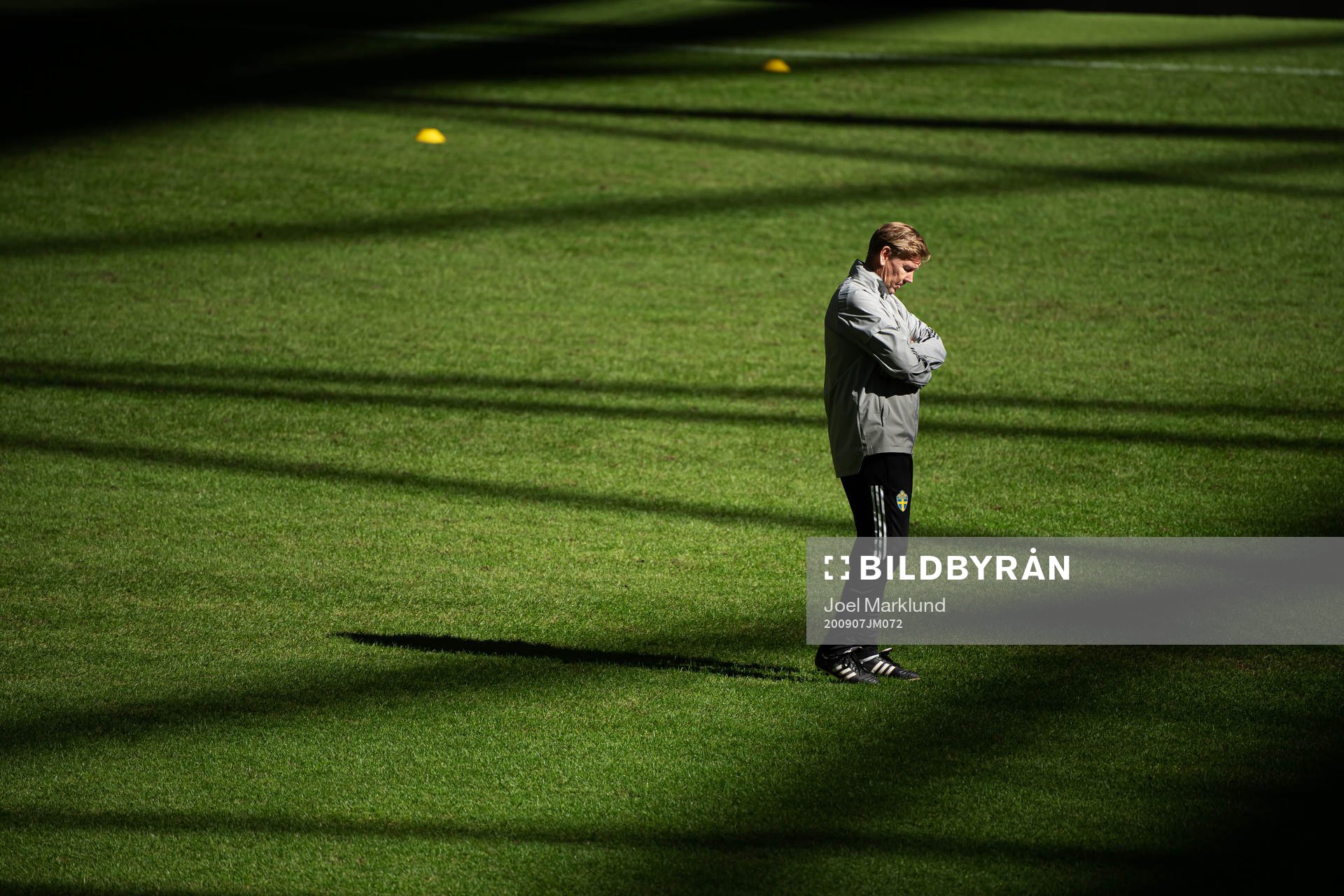 Assistant coach Peter Wettergren of the Swedish national