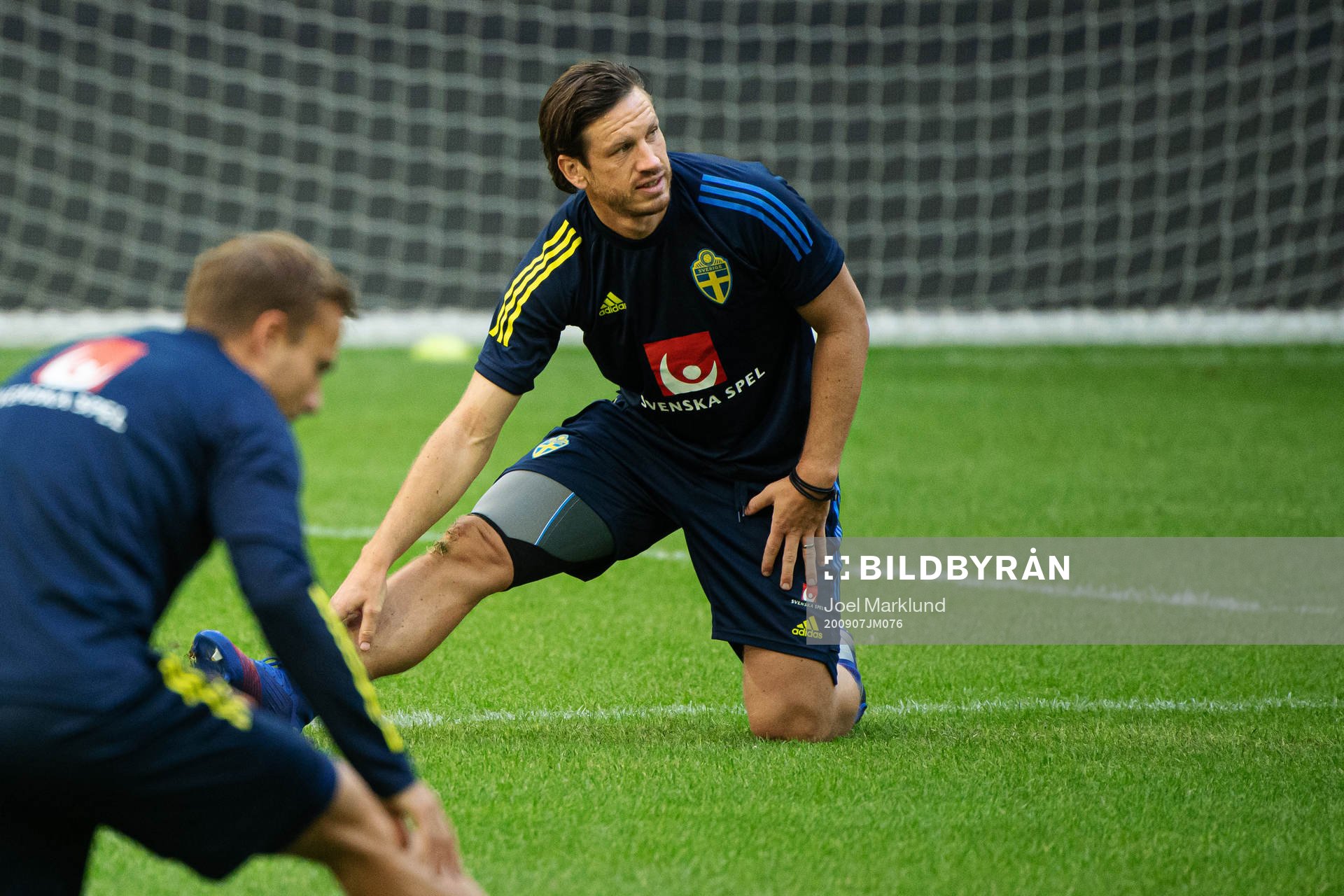 Gustav Svensson of the Swedish national football team