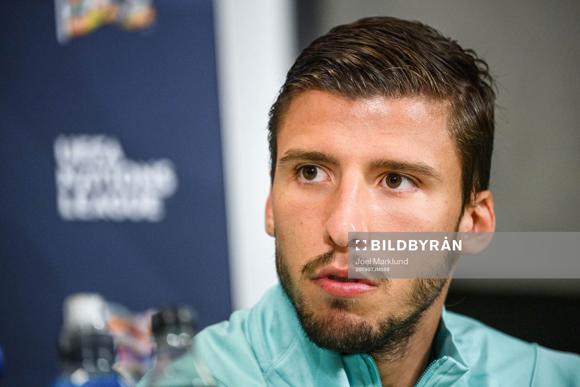 Ruben Dias of the Portuguese national football team