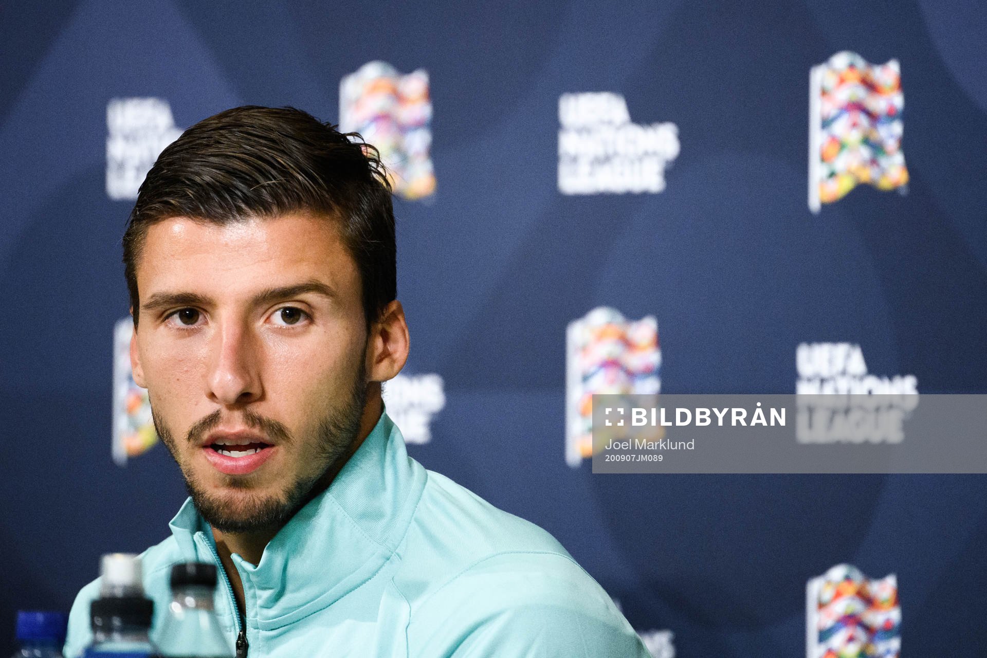 Ruben Dias of the Portuguese national football team