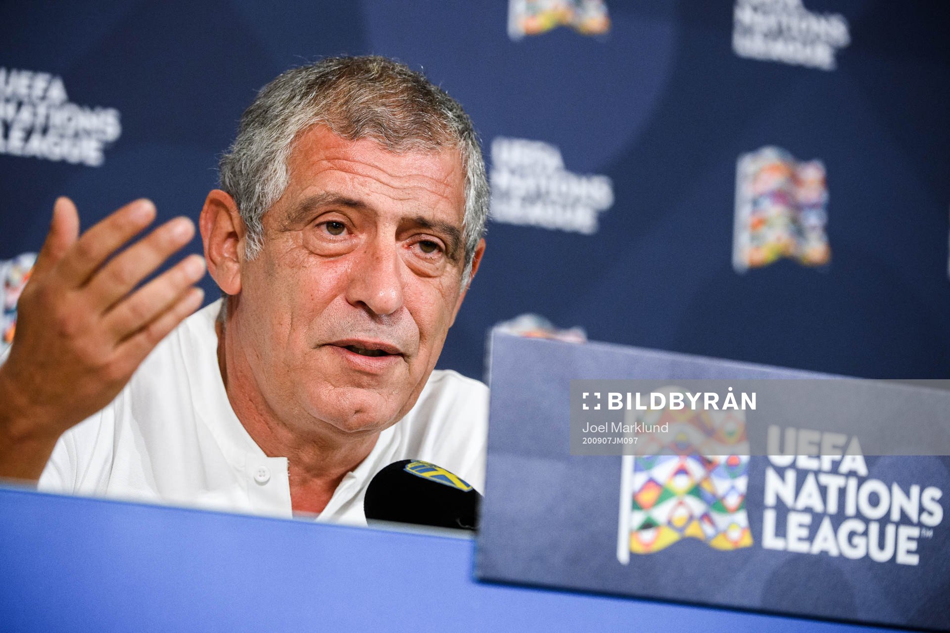 Head coach Fernando Santos of the Portuguese national