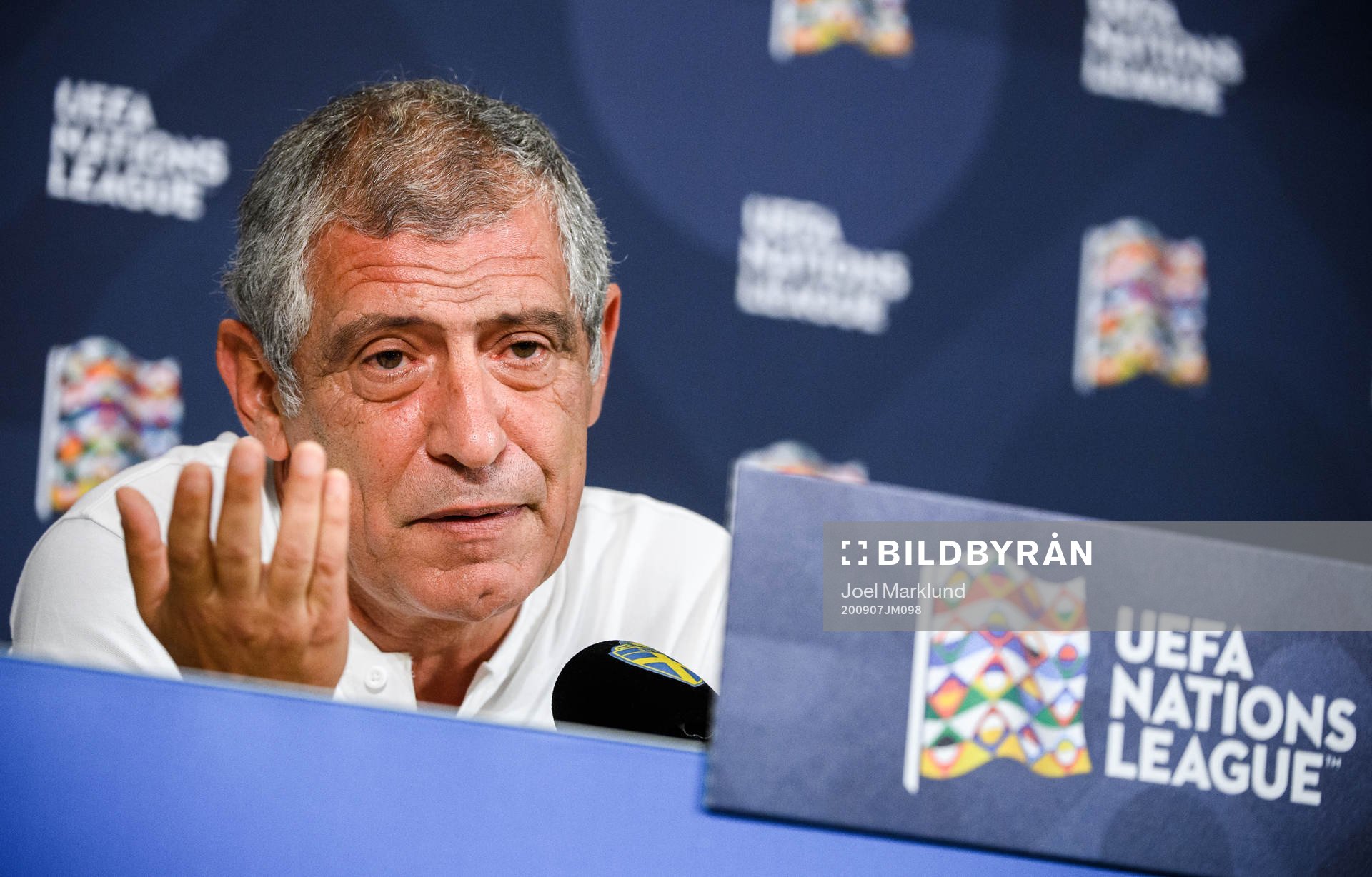 Head coach Fernando Santos of the Portuguese national