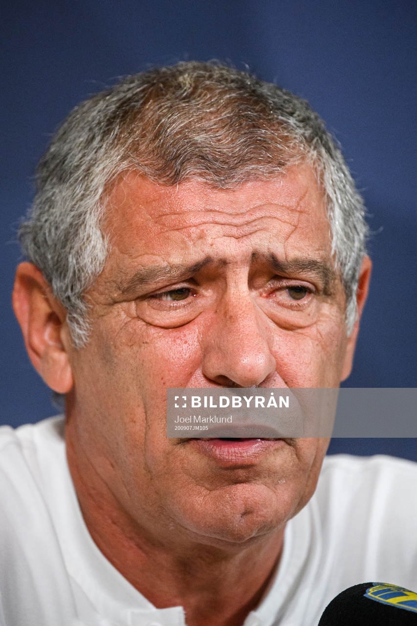 Head coach Fernando Santos of the Portuguese national