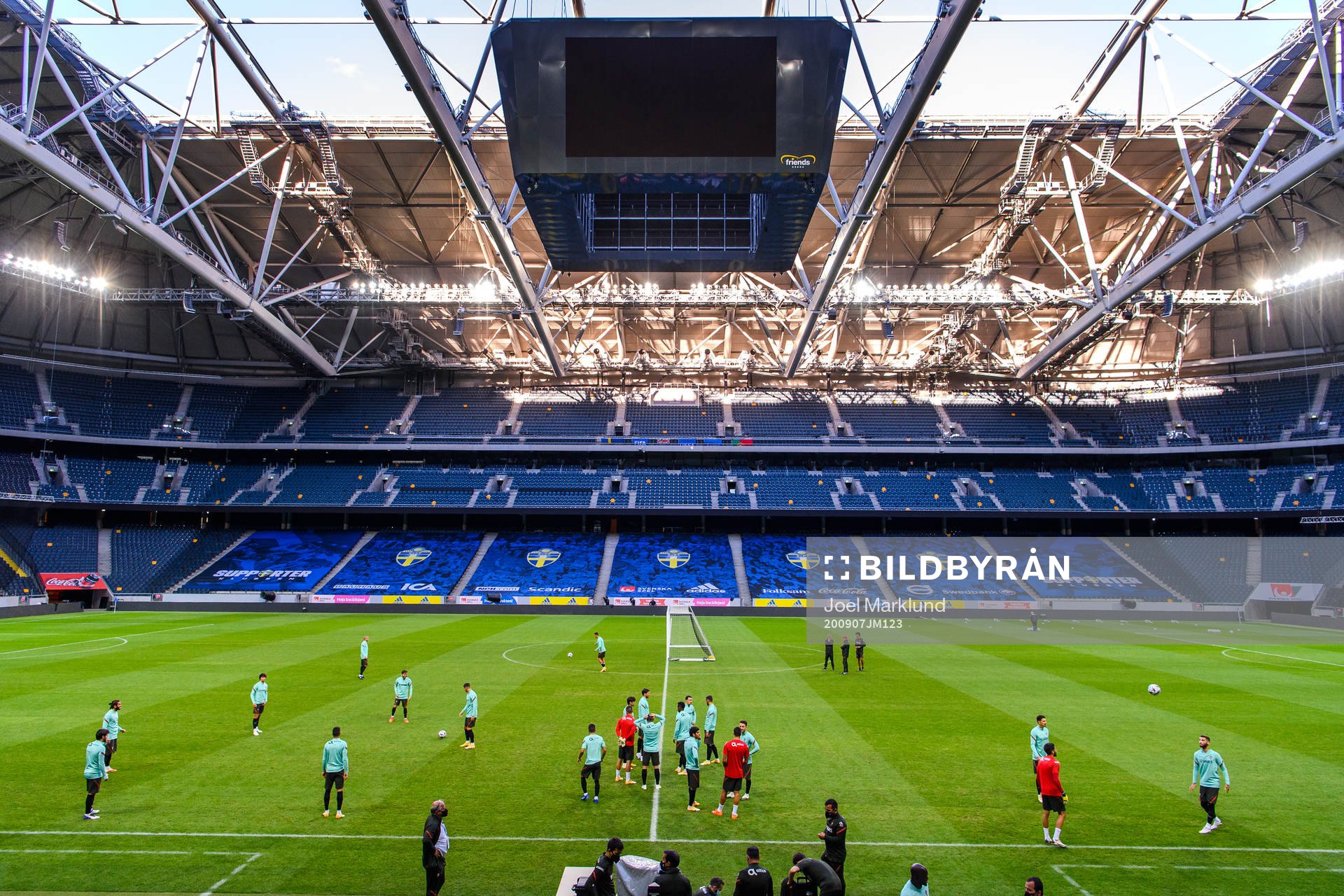 General view from the stands