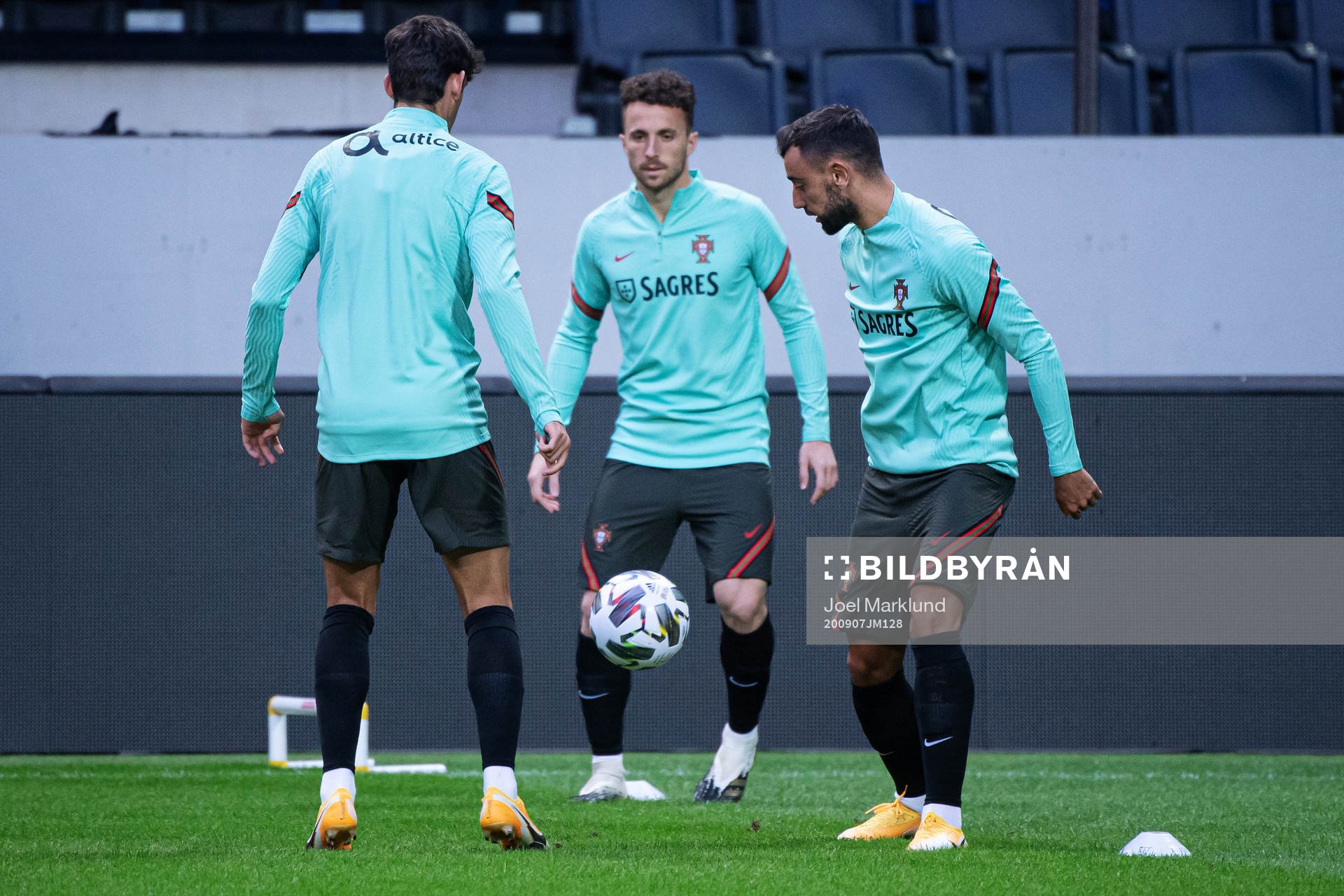 Bruno Fernandes of the Portuguese national football team