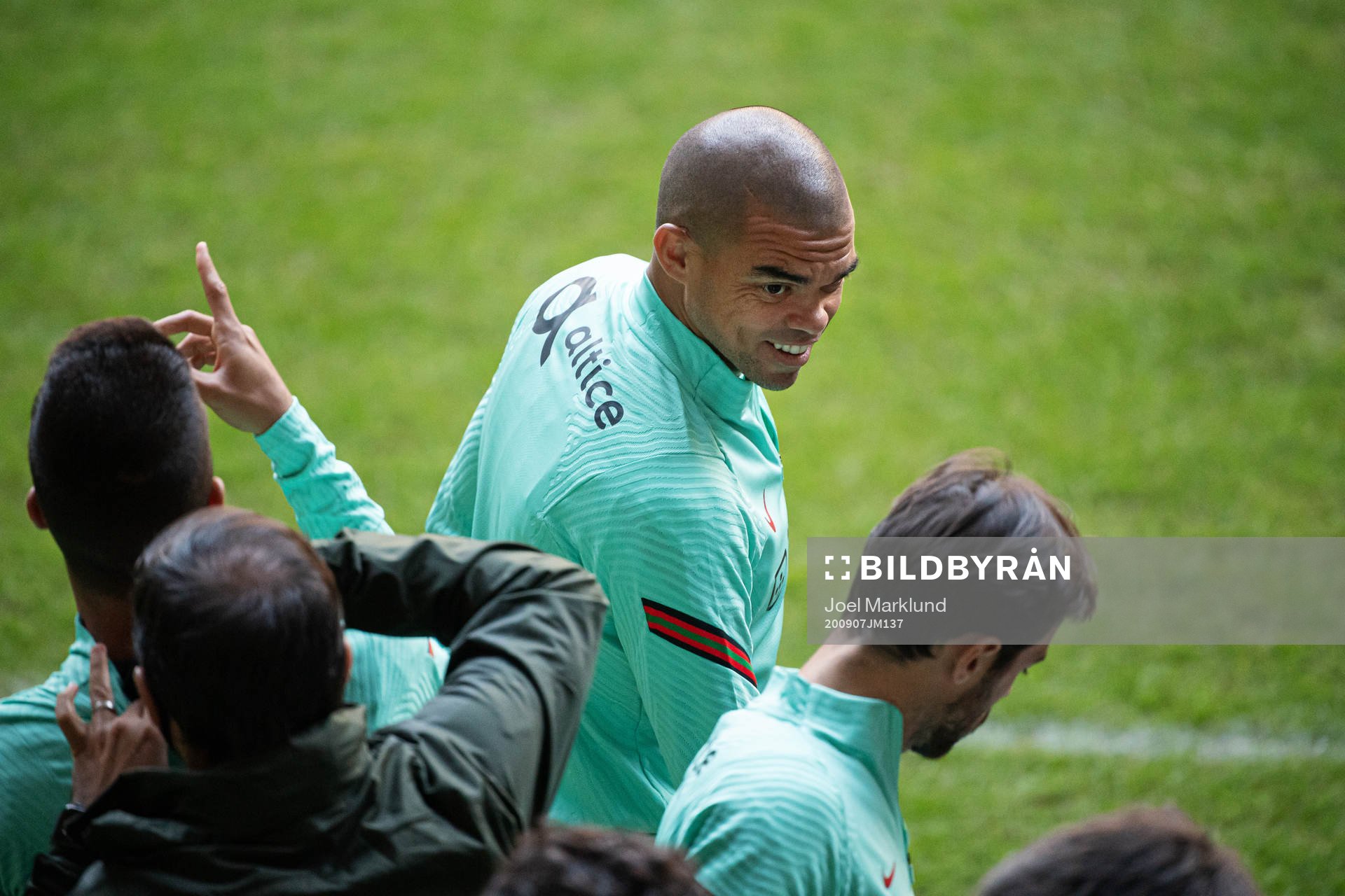 Pepe of the Portuguese national football team