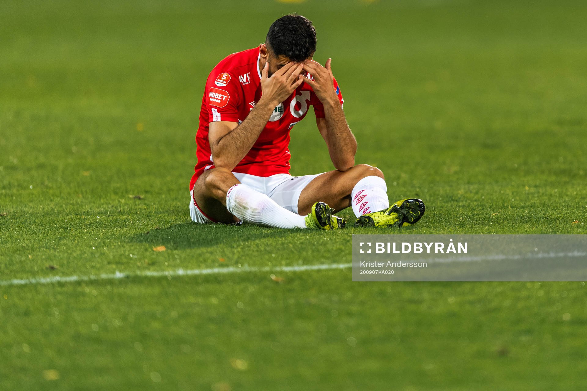 Degerfors Ferhad Ayaz har ont