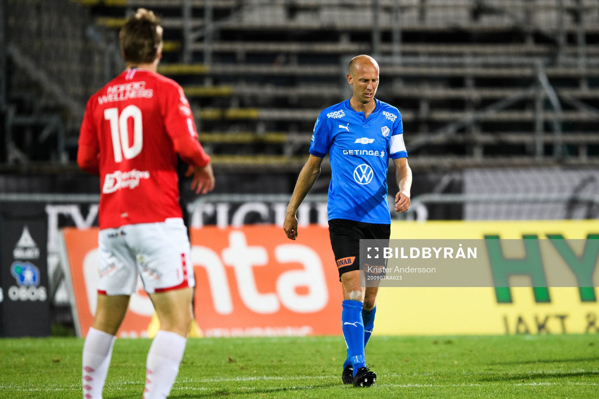 Halmstads Andreas Johansson deppar