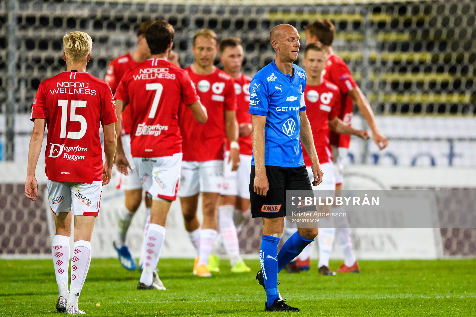Halmstads Andreas Johansson deppar