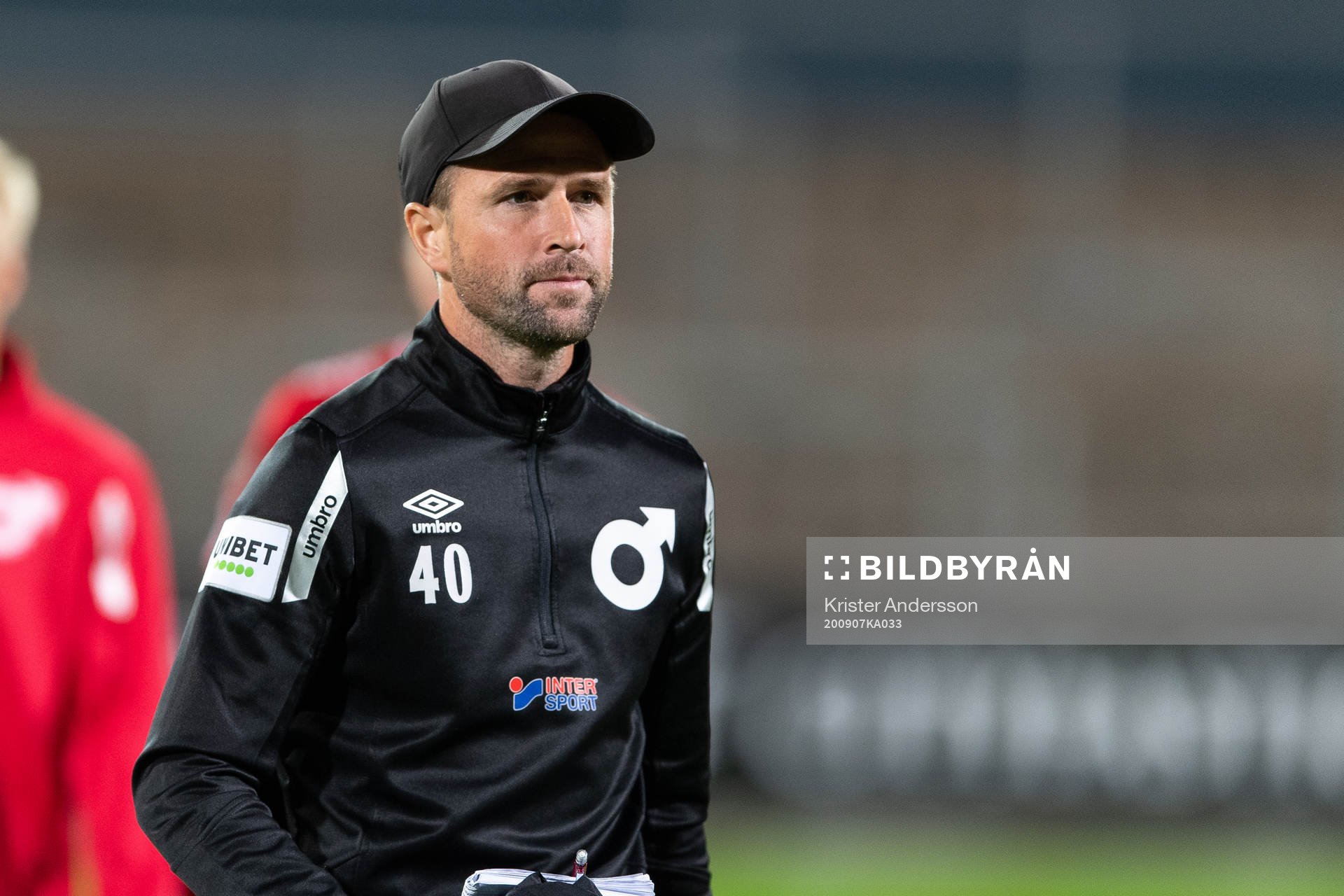 Degerfors tränare Tobias Solberg