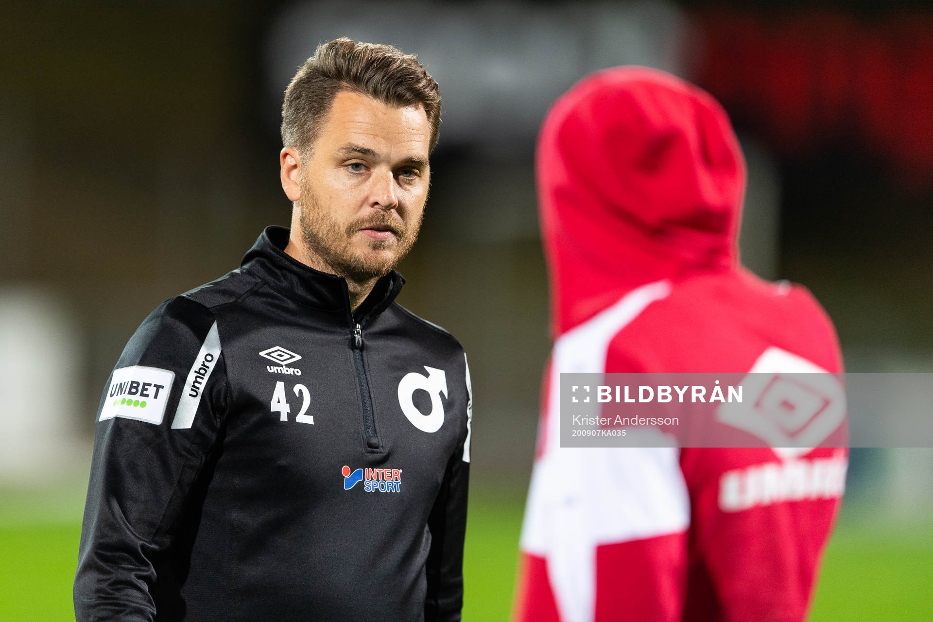 Degerfors tränare Andreas Holmberg