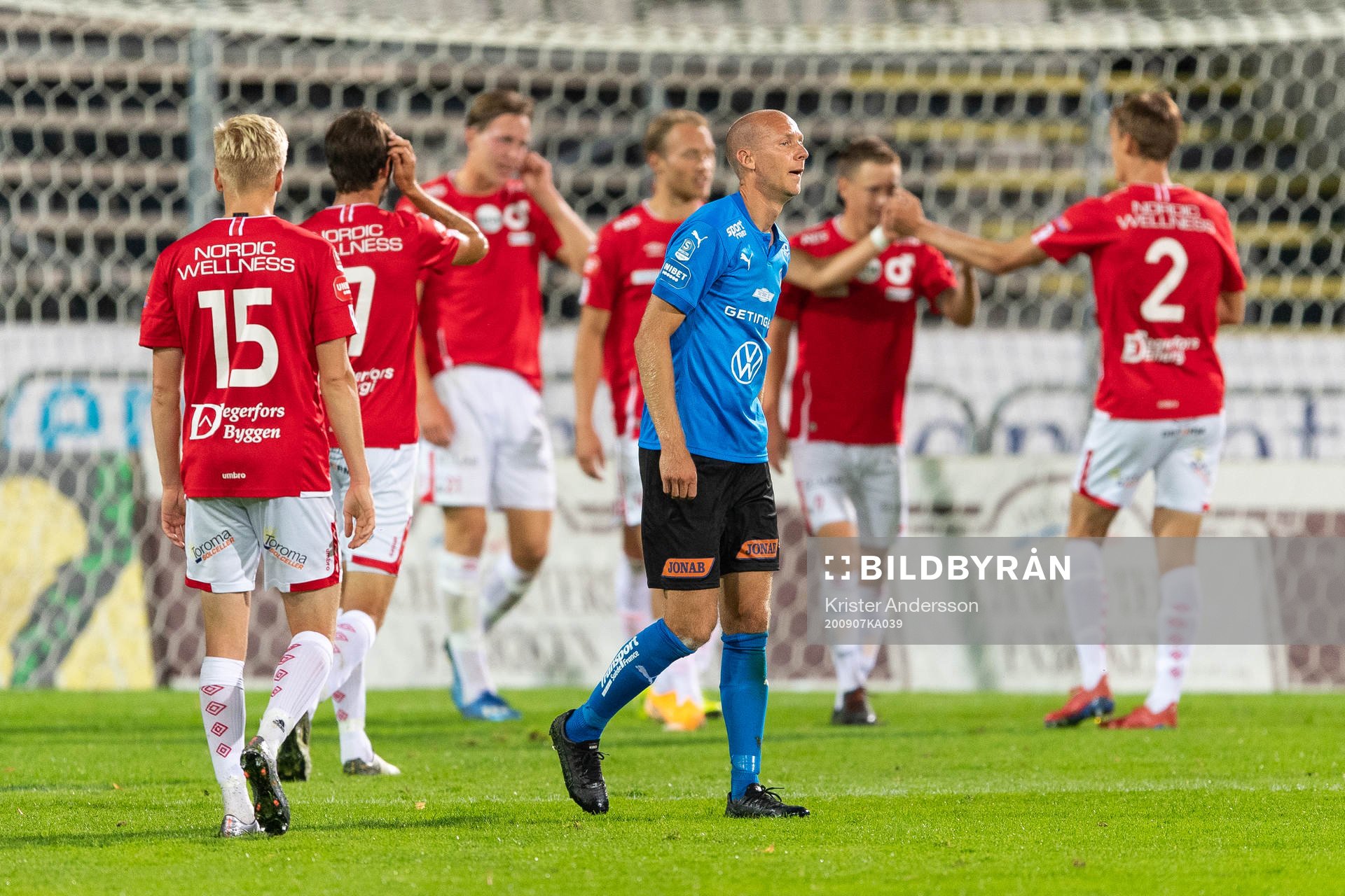 Halmstads Andreas Johansson deppar