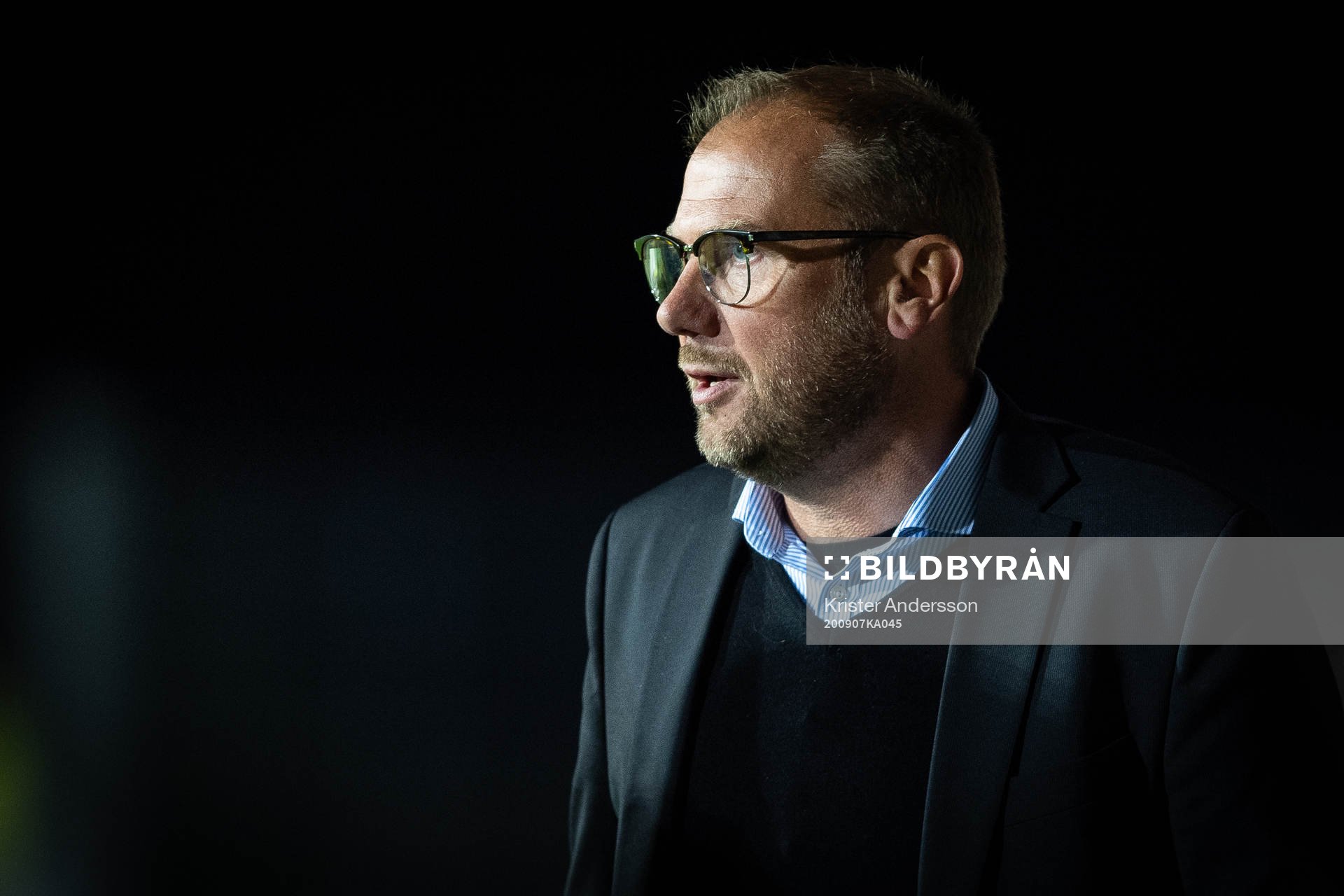 Halmstads tränare Magnus Haglund