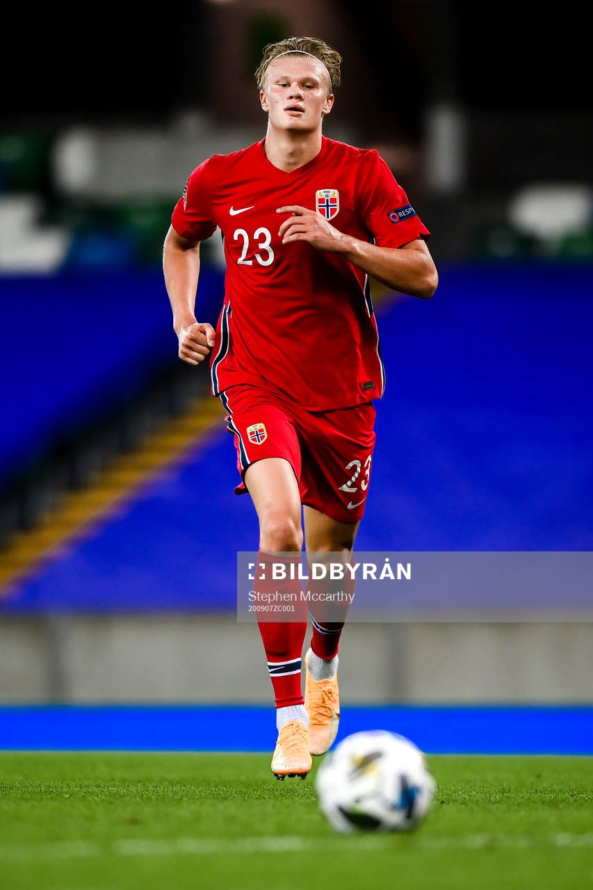 Erling Braut Haaland of Norway