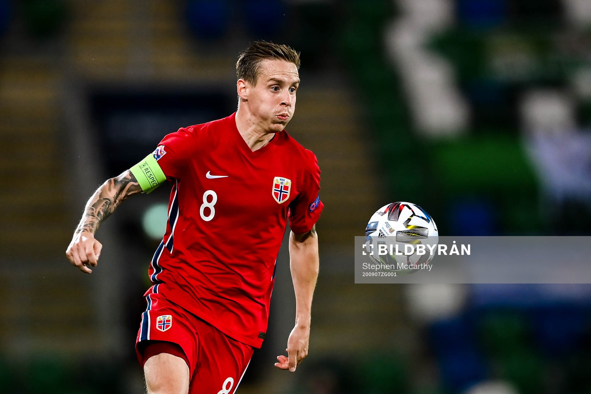 Stefan Johansen of Norway