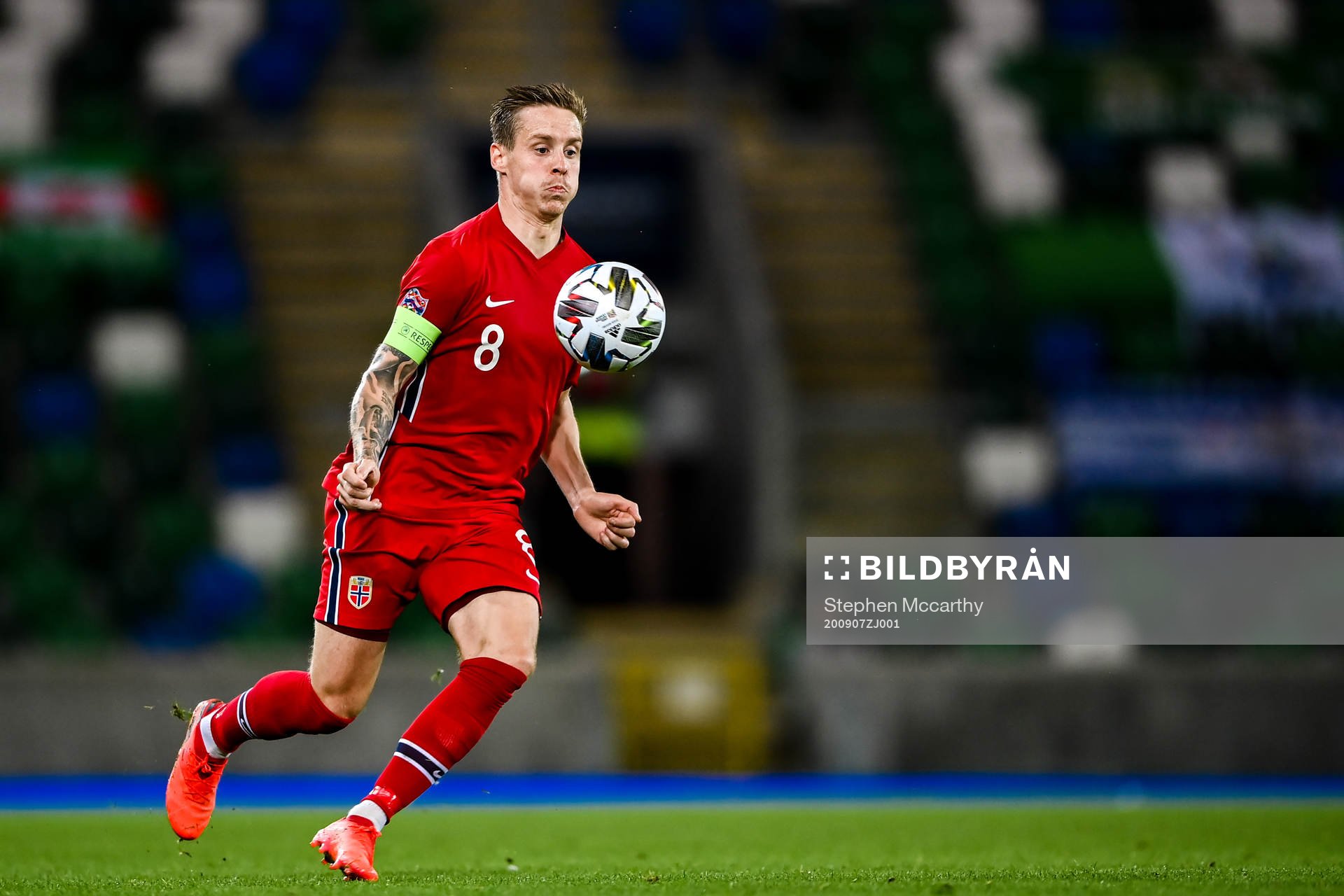 Stefan Johansen of Norway