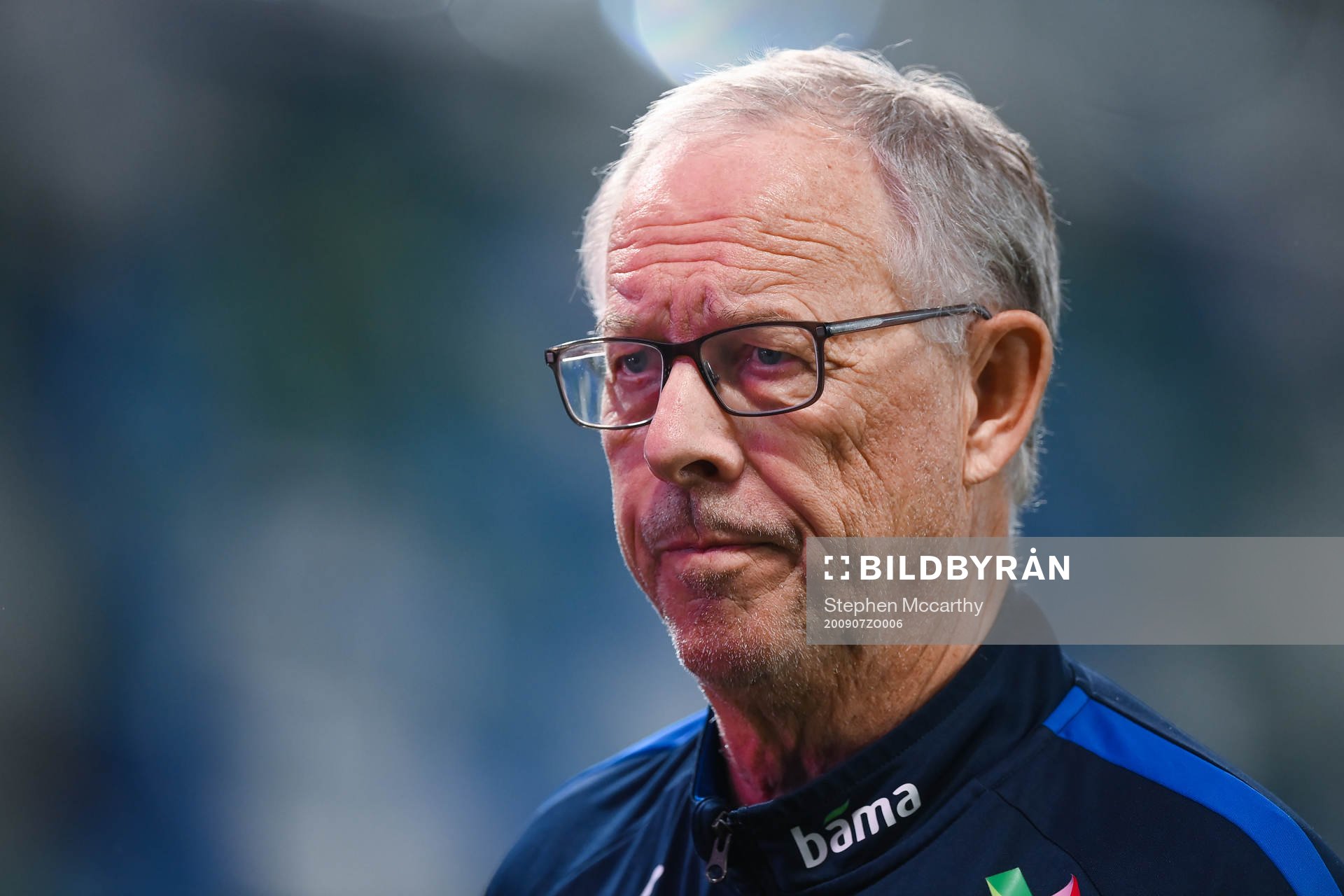Lars Lagerbäck, head coach of Norway