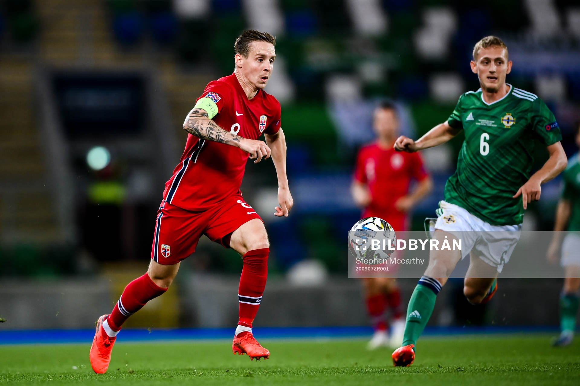 Stefan Johansen of Norway