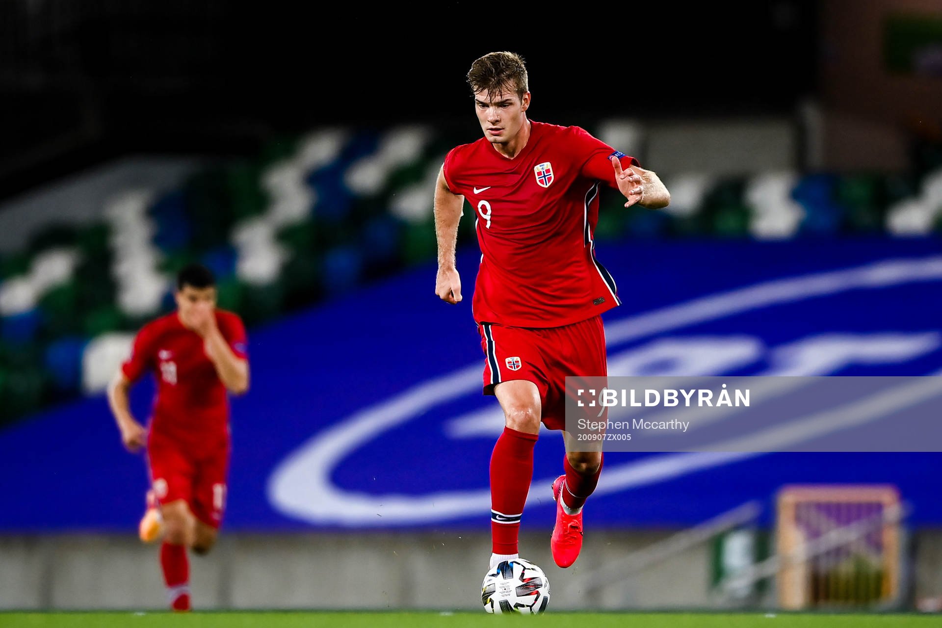 Alexander Sørloth of Norway