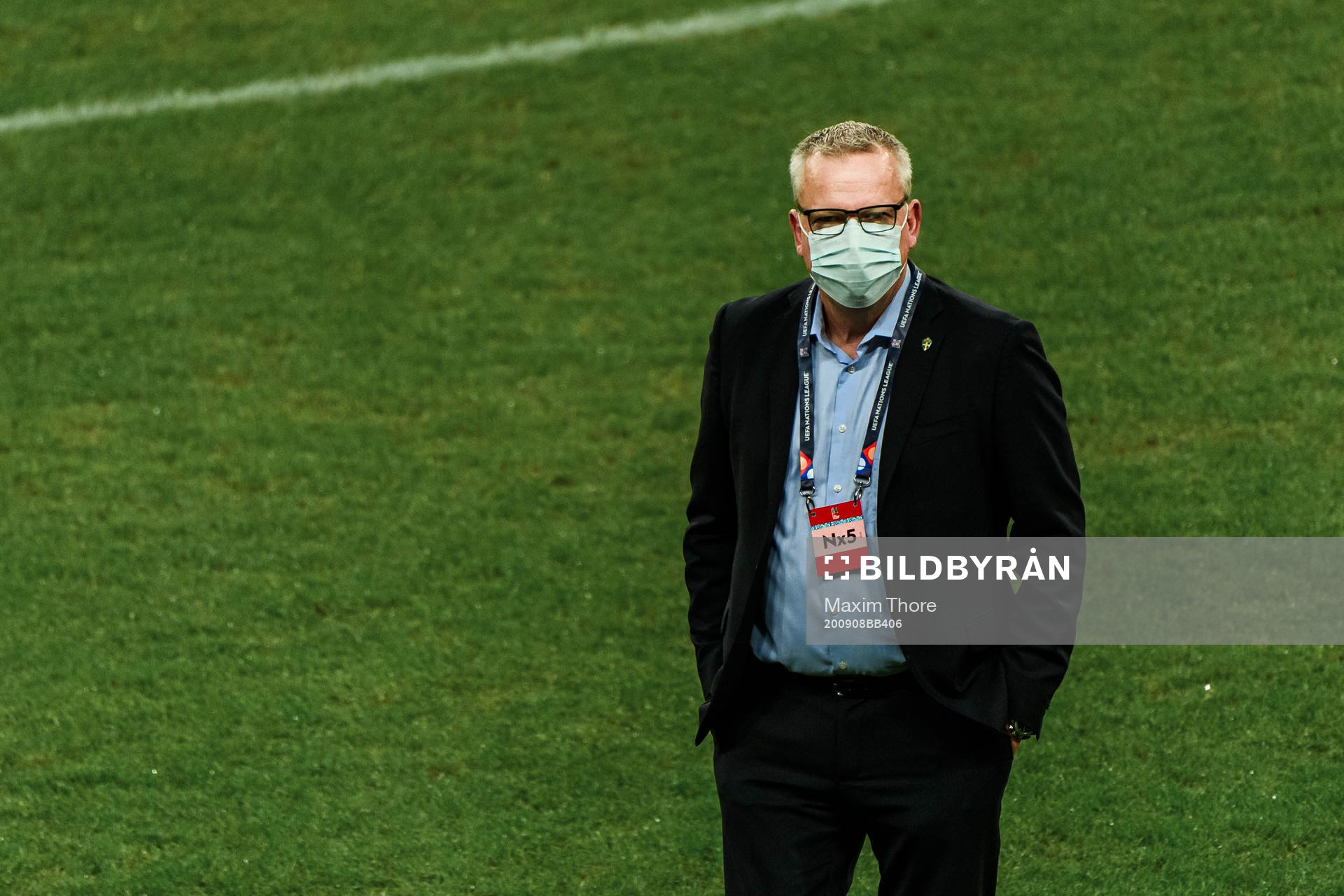 Head coach Janne Andersson of Sweden