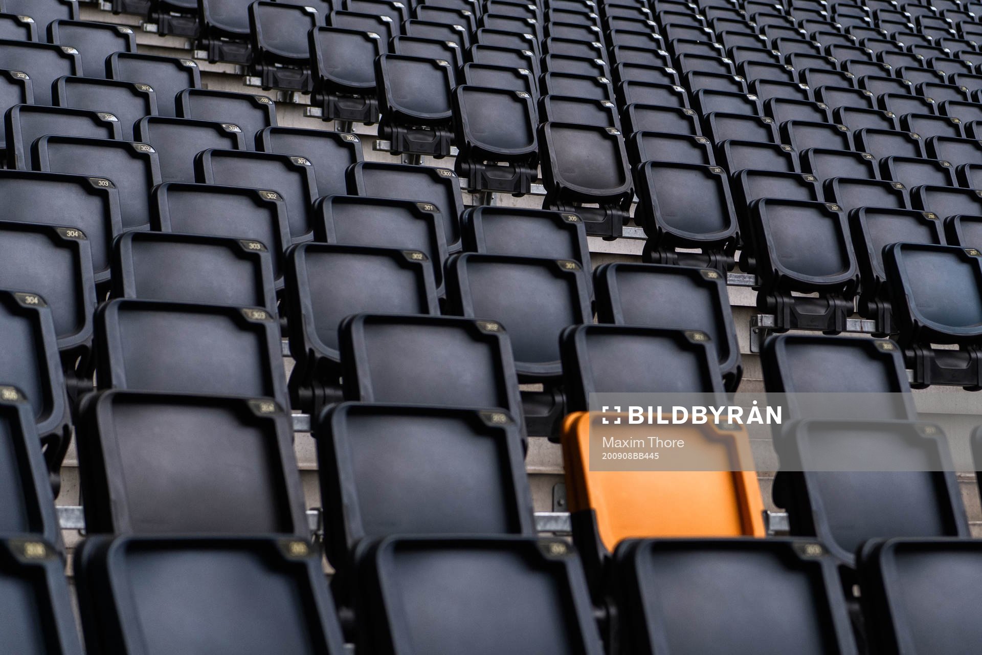 Empty seats at Friends Arena