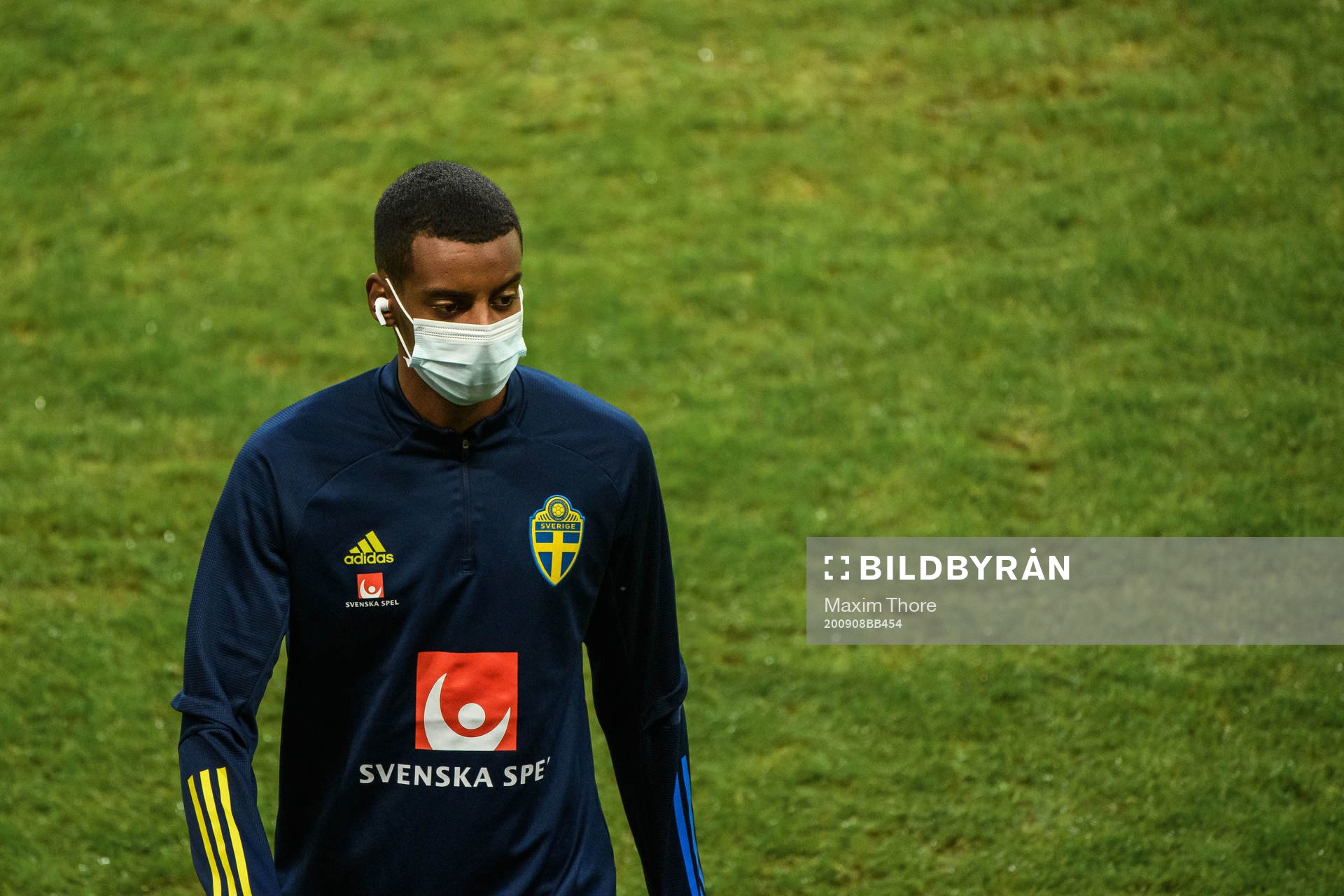 Alexander Isak of Sweden