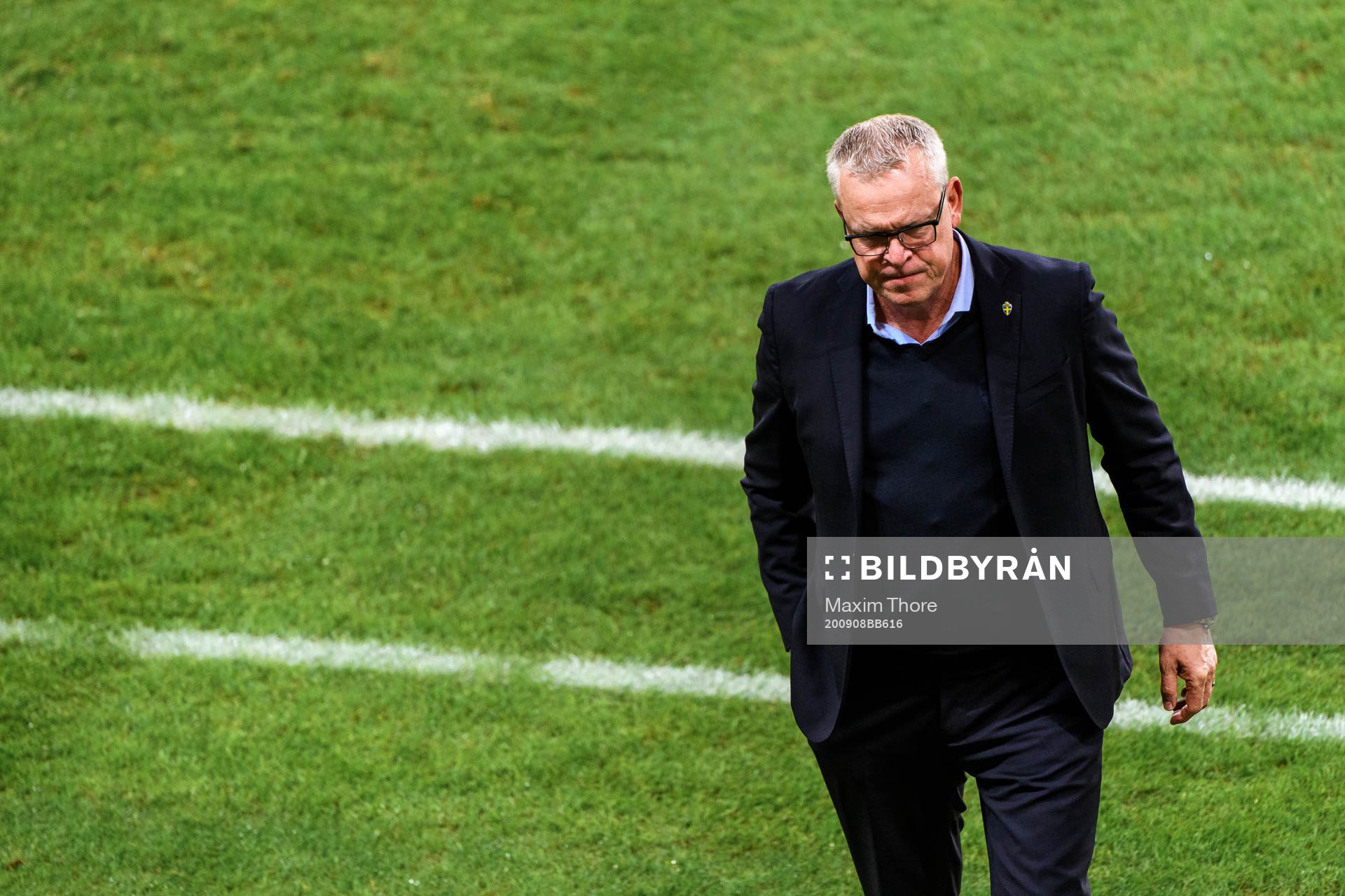 Head coach Janne Andersson of Sweden