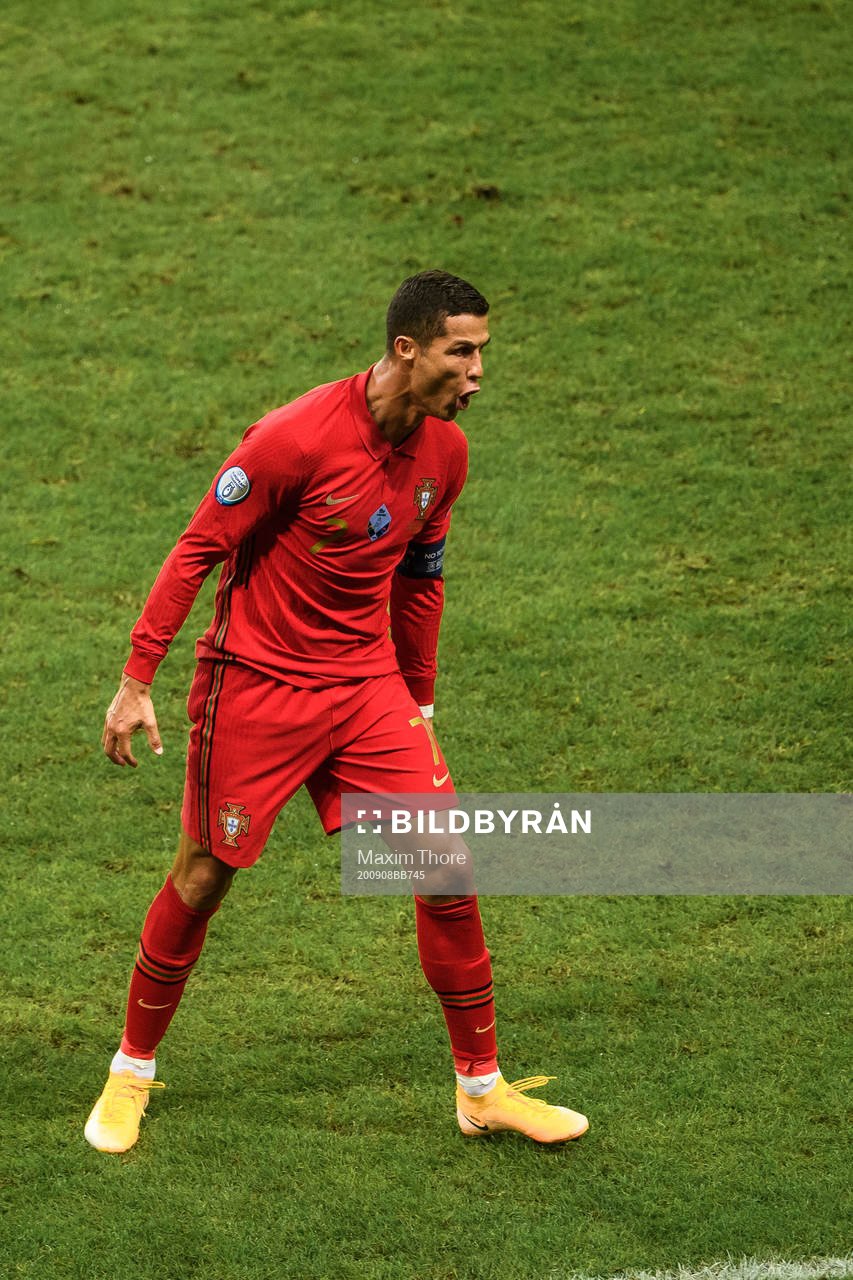 Cristiano Ronaldo of Portugal celebrates