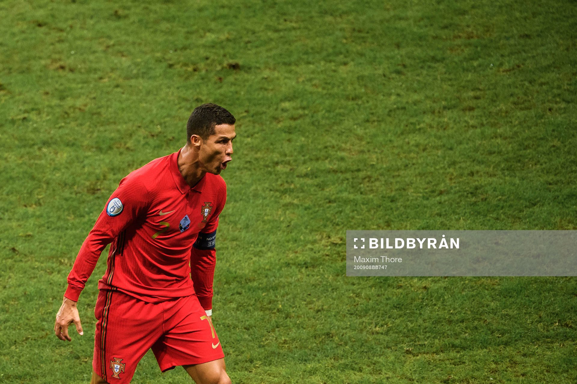 Cristiano Ronaldo of Portugal celebrates