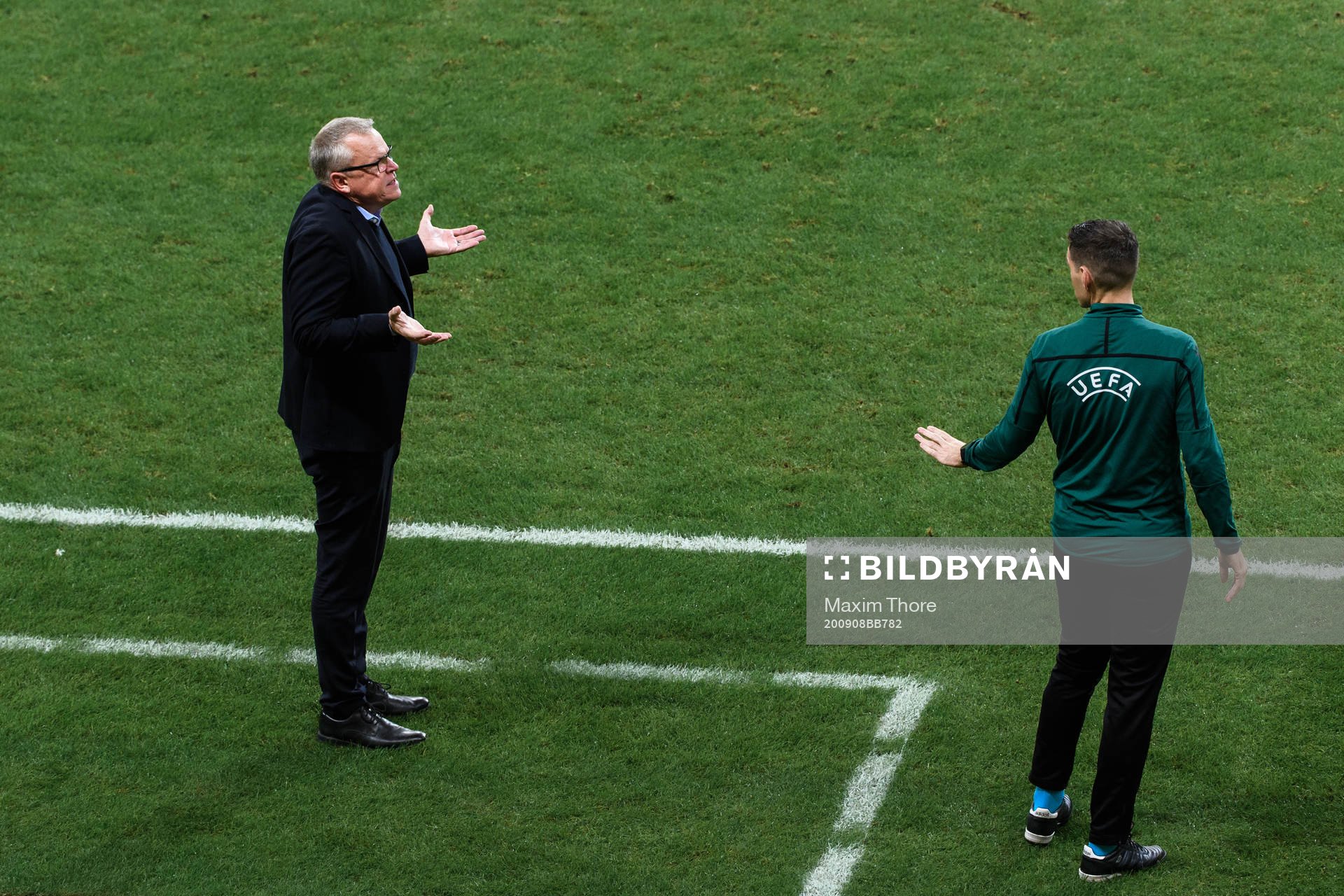 Head coach Janne Andersson of Sweden