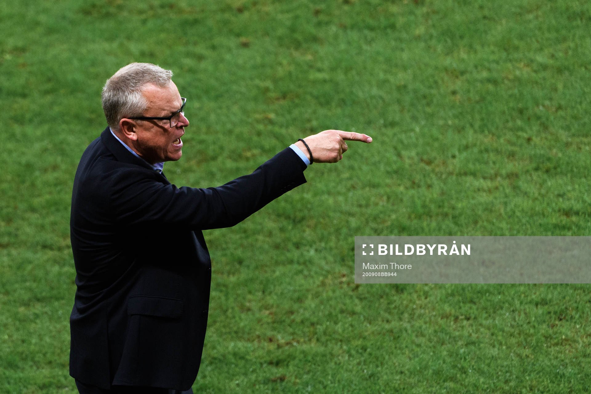 Head coach Janne Andersson of Sweden