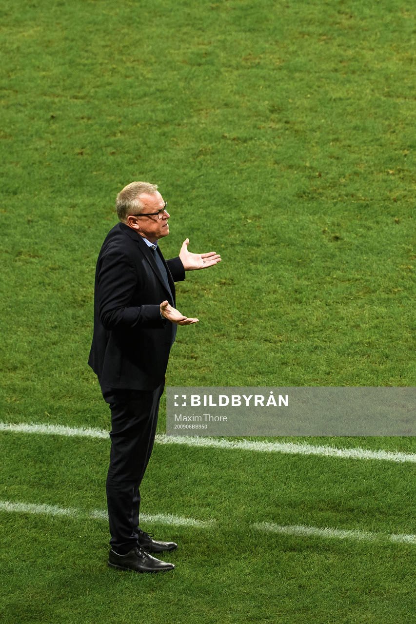 Head coach Janne Andersson of Sweden