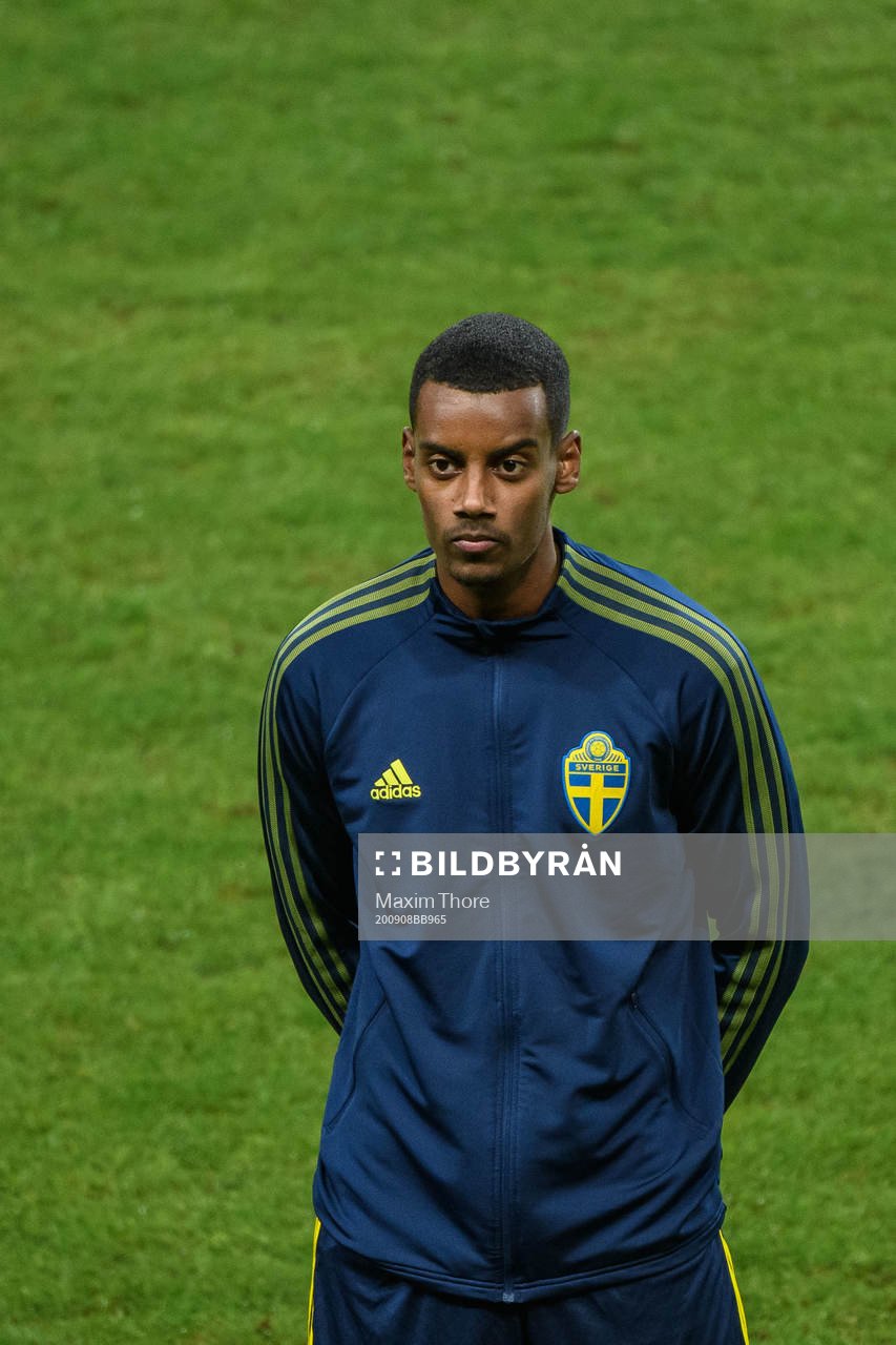 Alexander Isak of Sweden