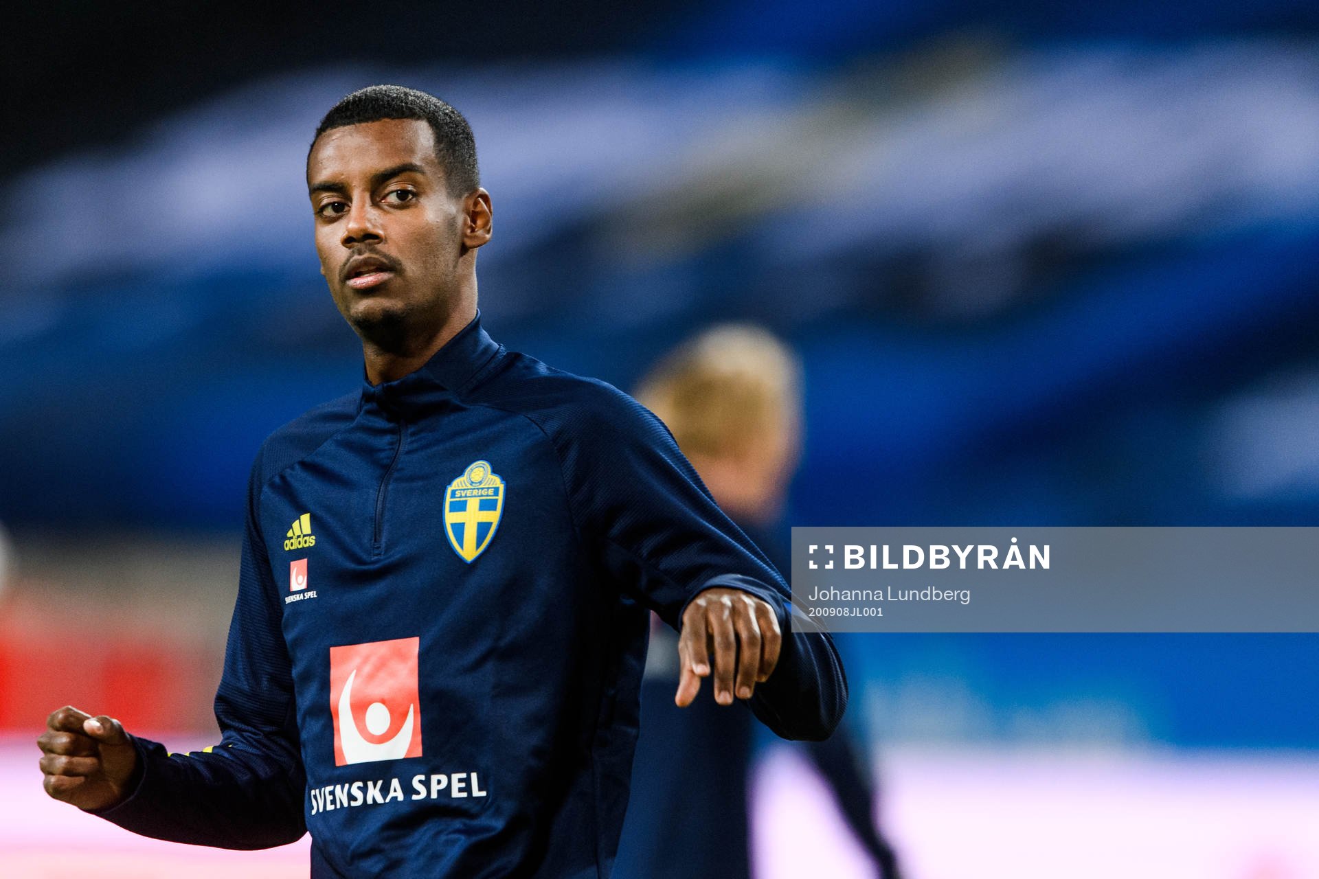 Alexander Isak of Sweden