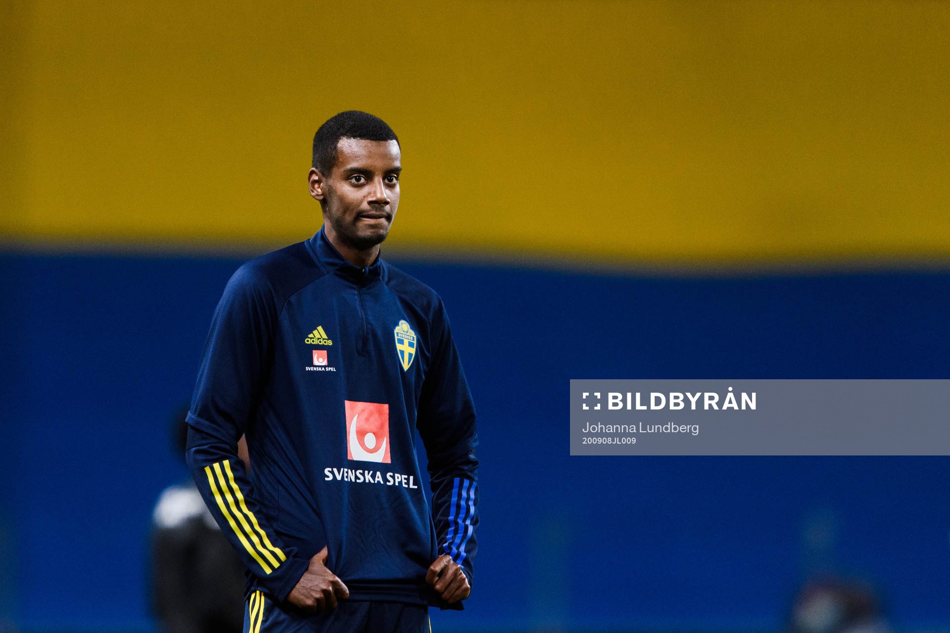 Alexander Isak of Sweden