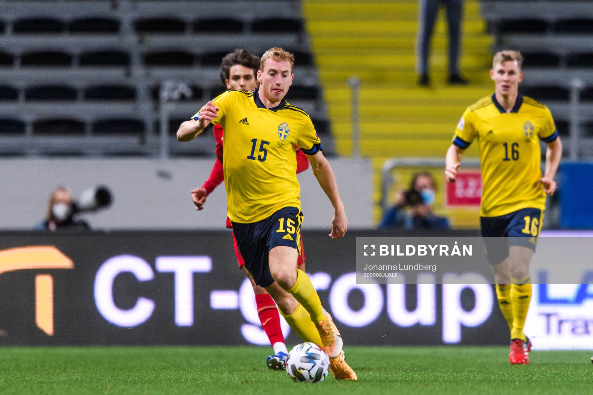 Dejan Kulusevski of Sweden
