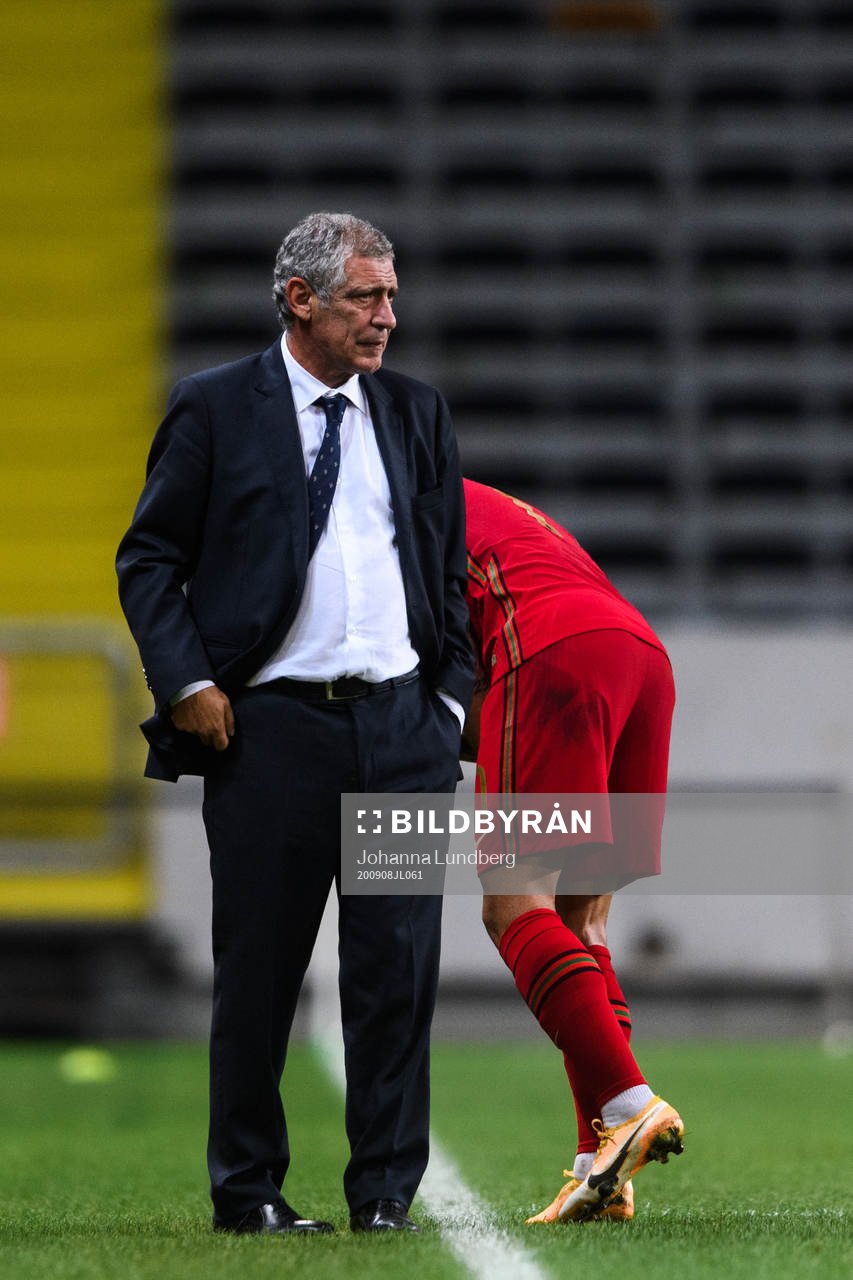 head coach Fernando Santos of Portugal