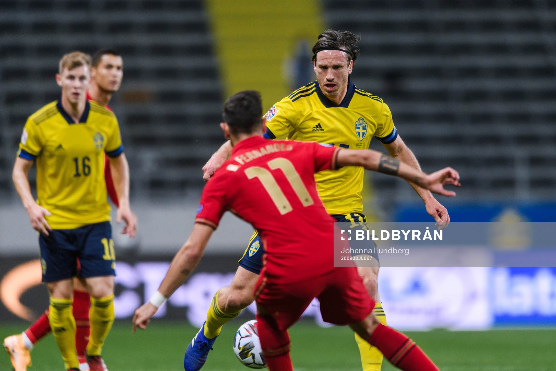 Gustav Svensson of Sweden