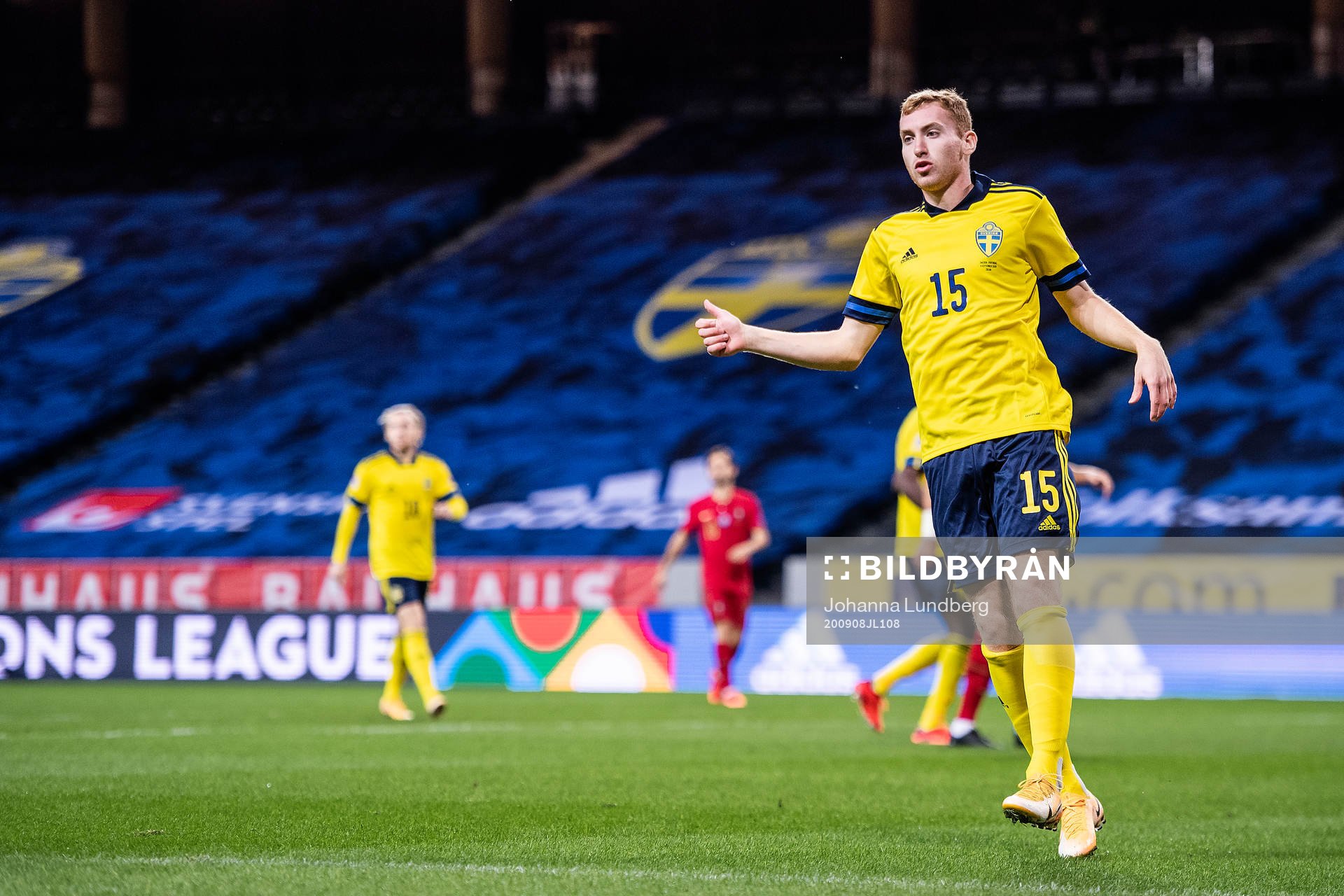 Dejan Kulusevski of Sweden