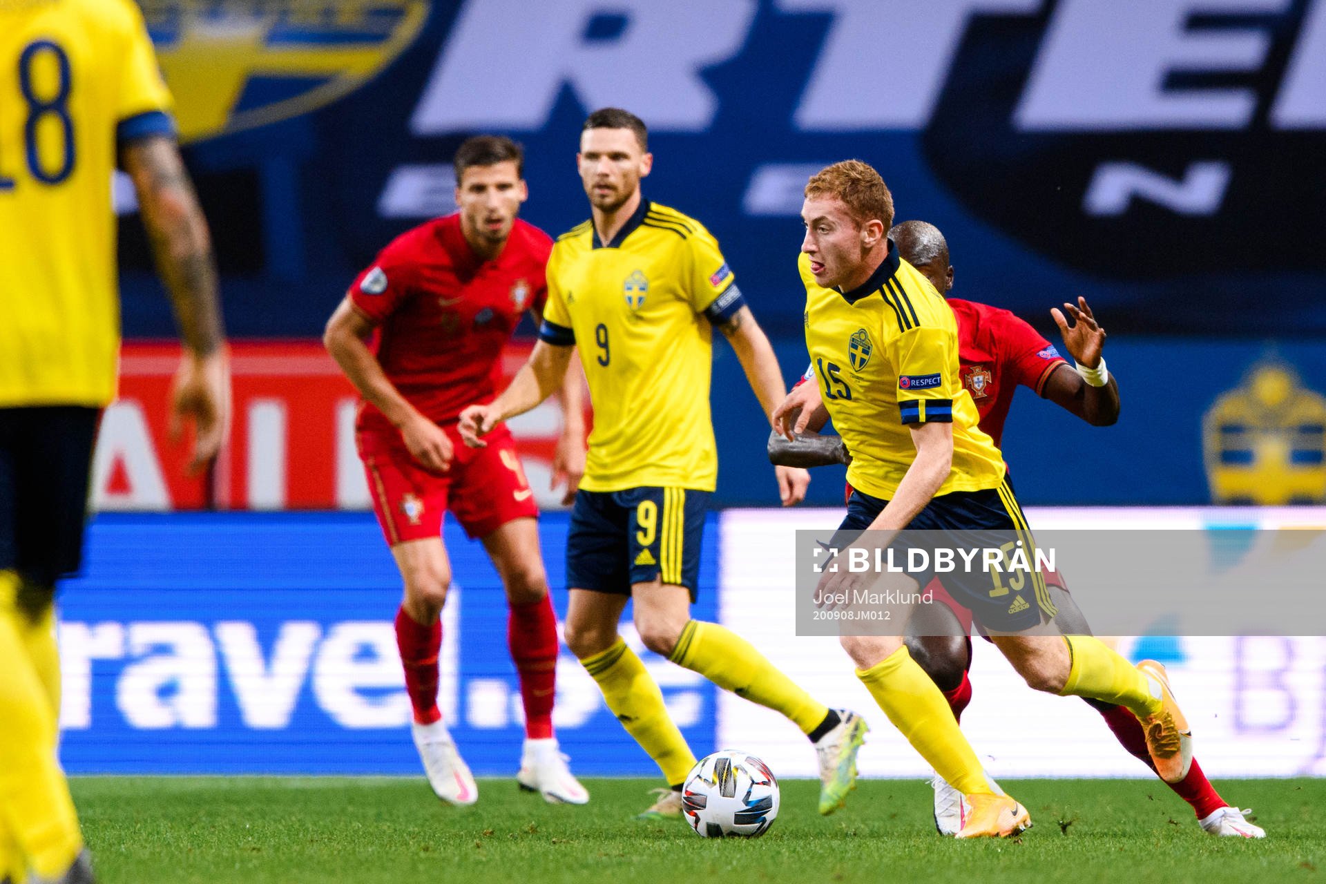 Dejan Kulusevski of Sweden