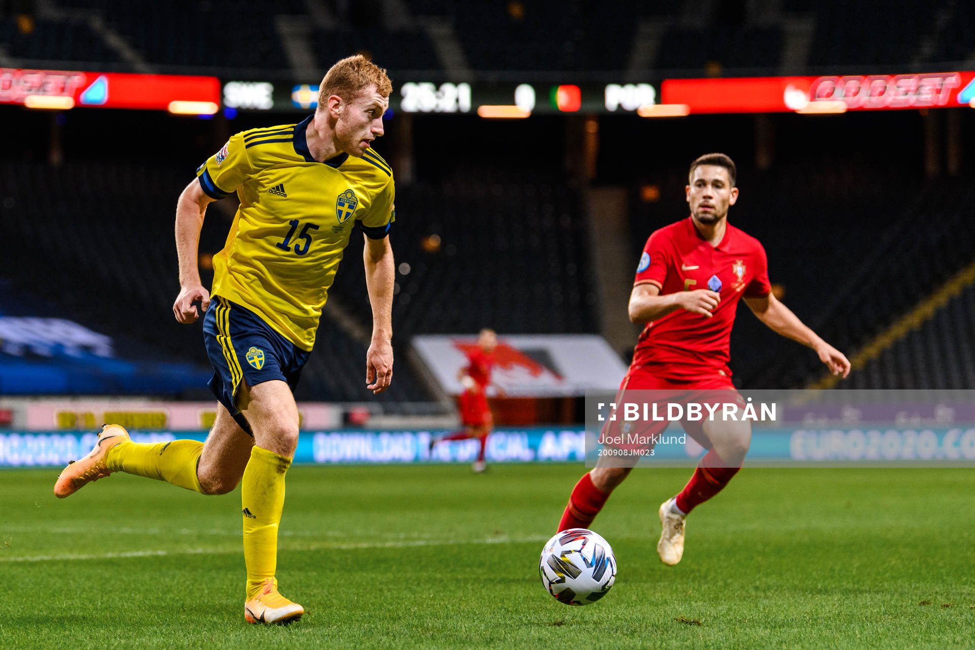 Dejan Kulusevski of Sweden