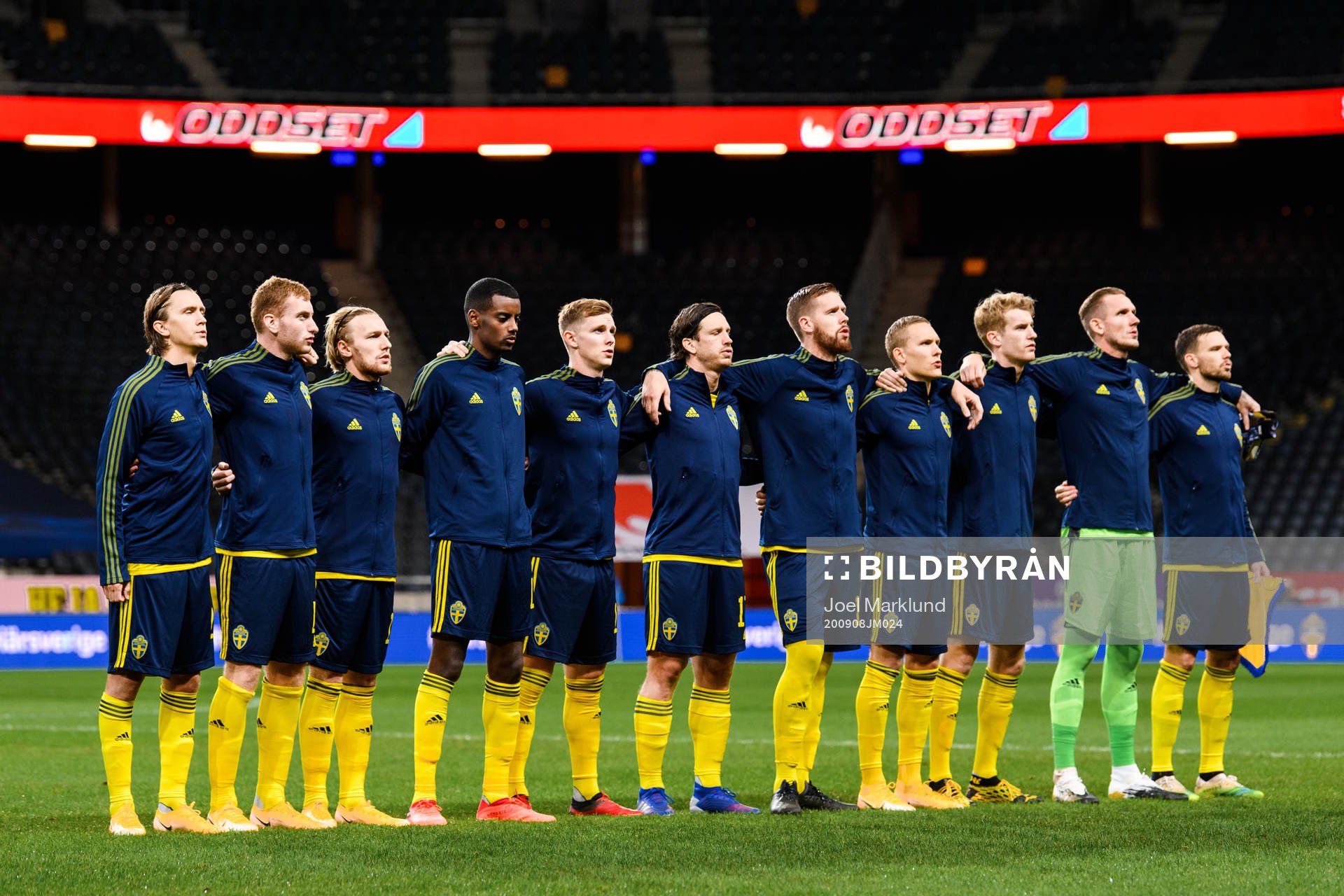 Kristoffer Olsson , Dejan Kulusevski , Emil Forsberg ,