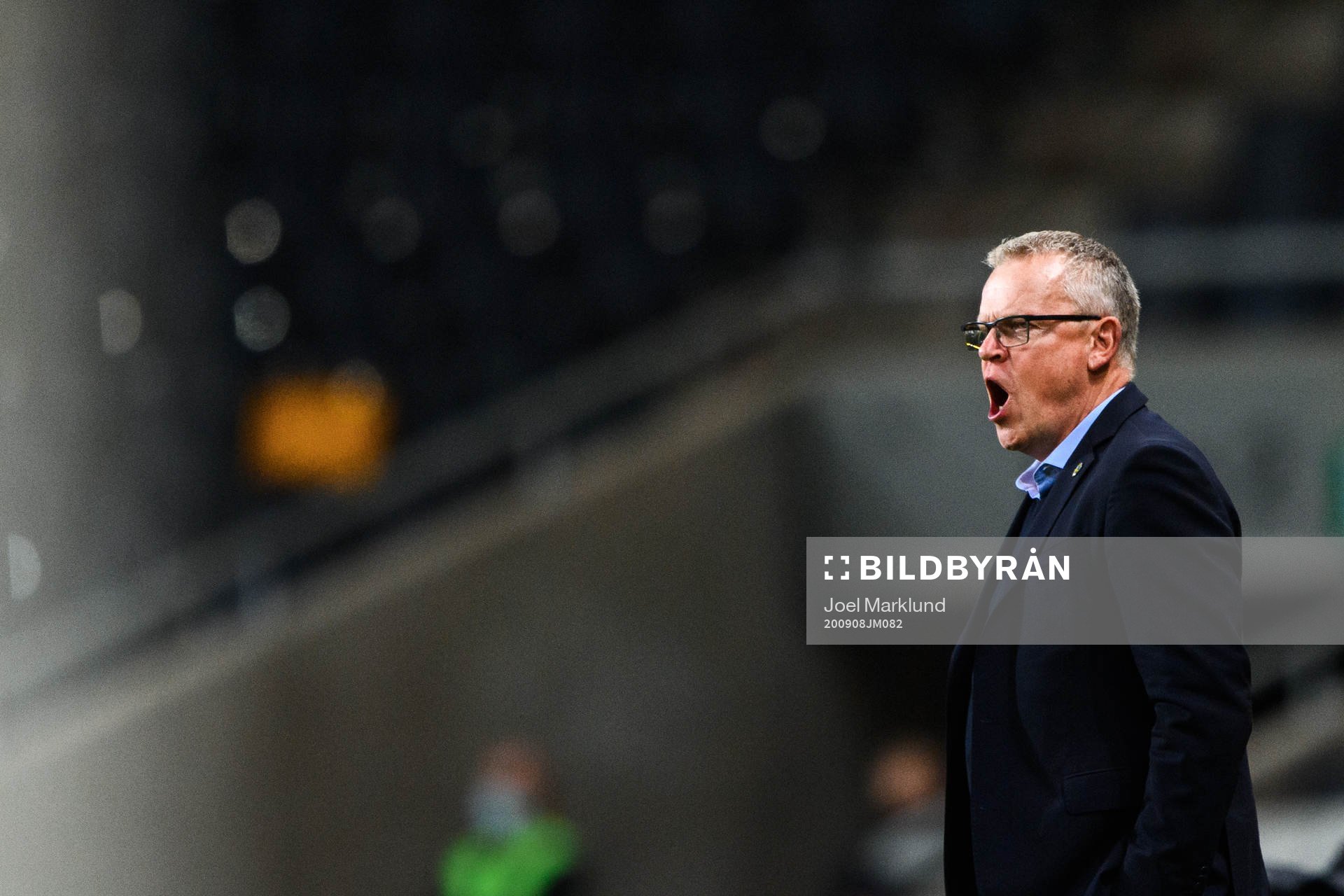 Head coach Janne Andersson of Sweden