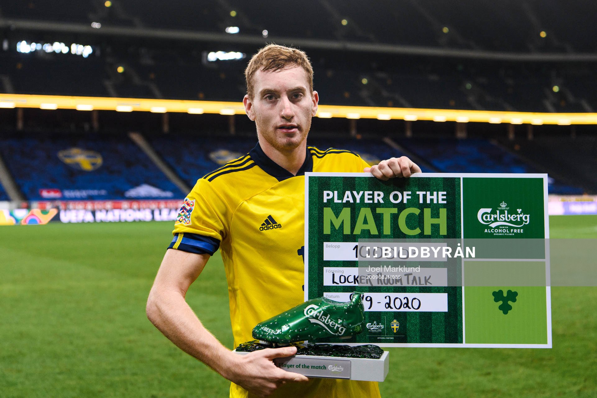 Dejan Kulusevski of Sweden awarded ”players of the
