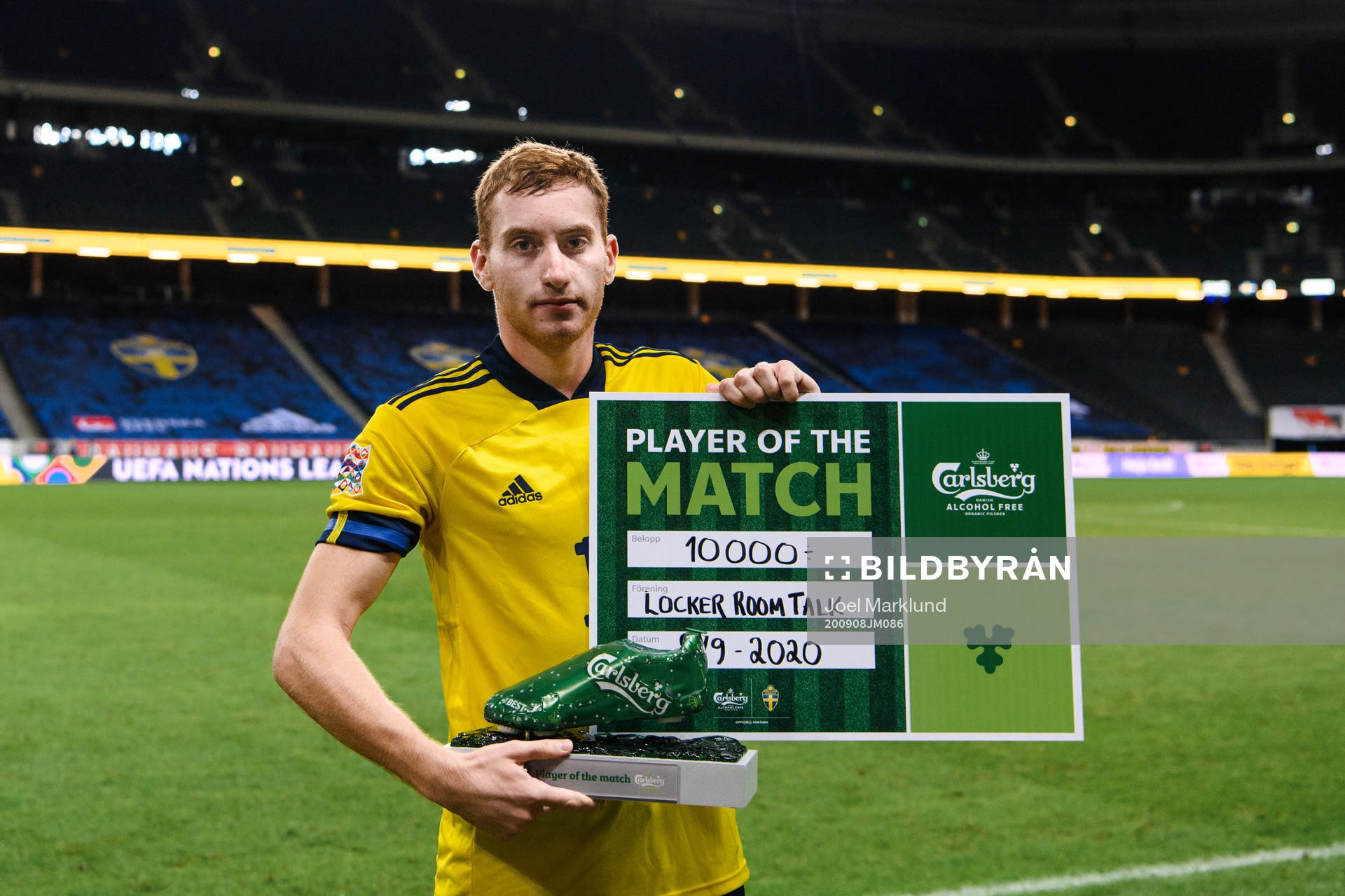 Dejan Kulusevski of Sweden awarded ”players of the