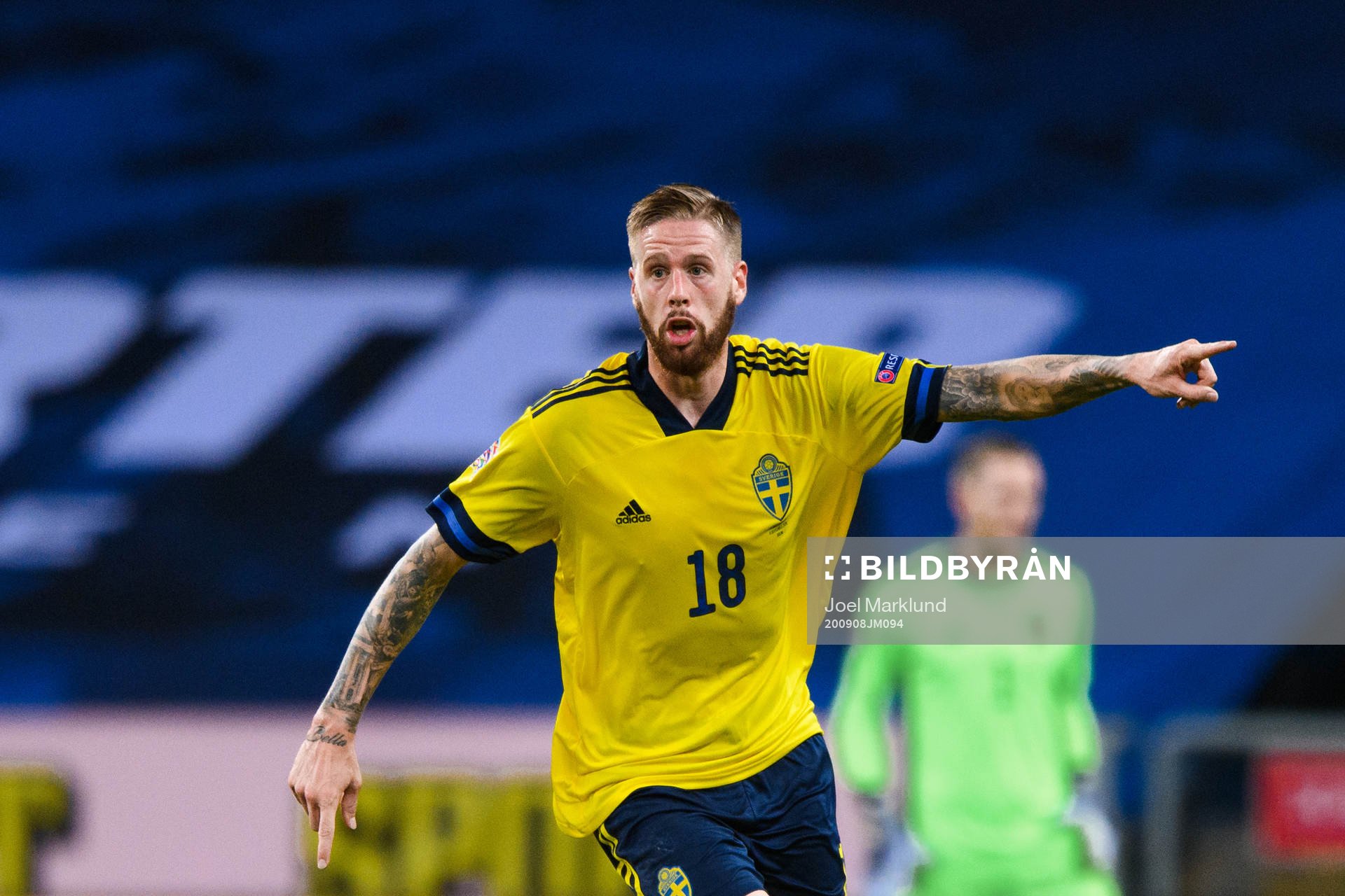 Pontus Jansson of Sweden