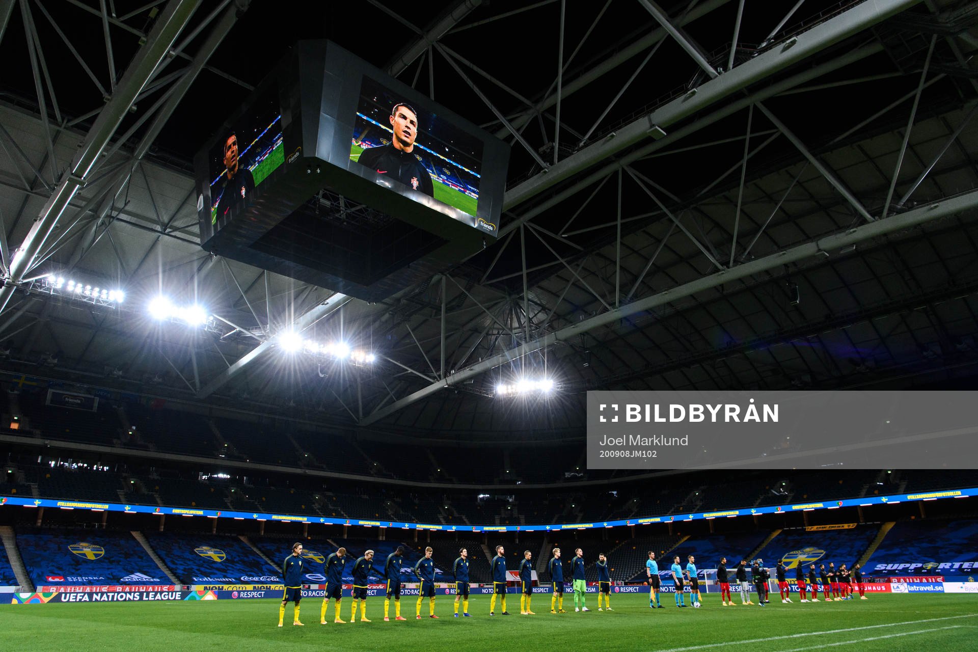 Lineup of Sweden